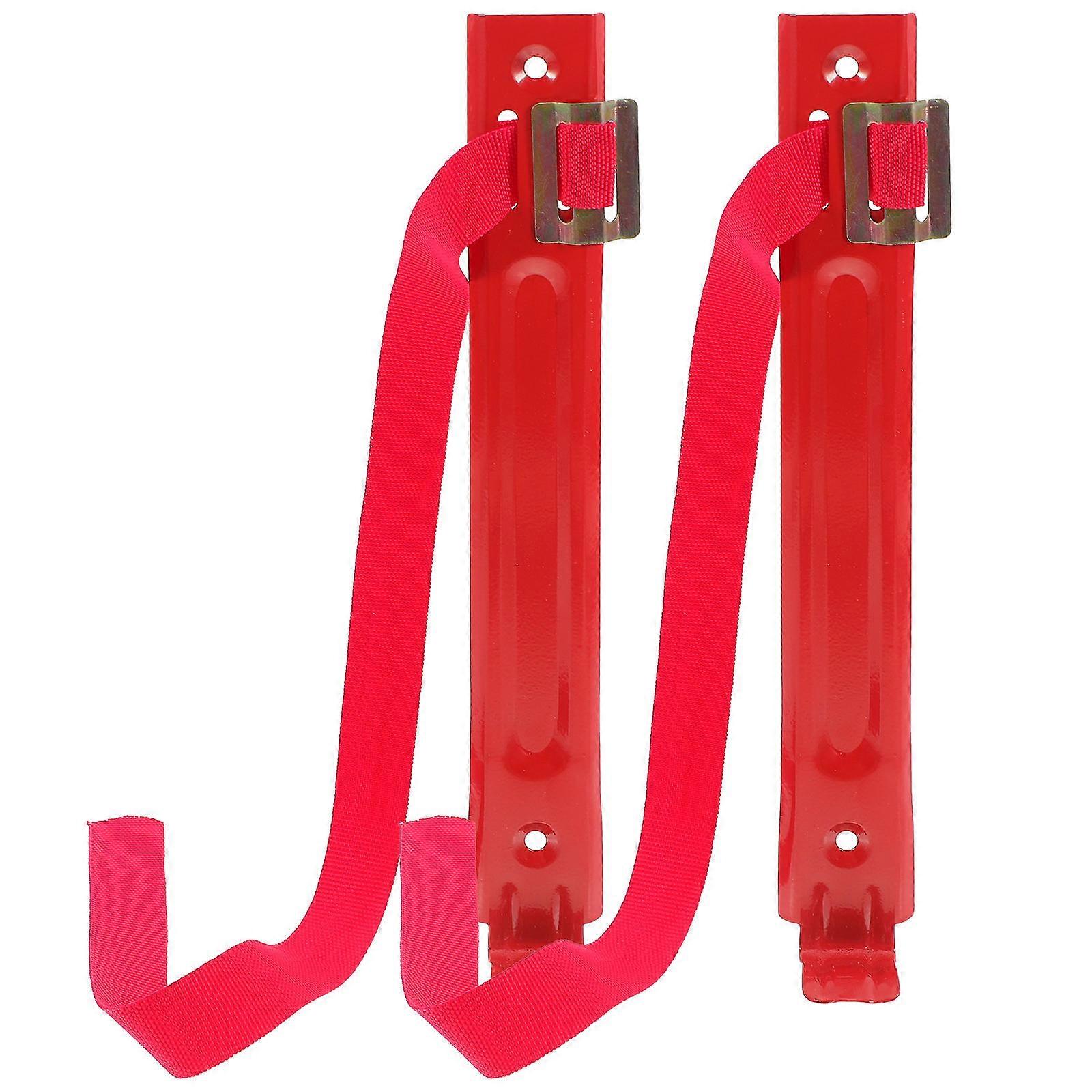 Metal Fire Extinguisher Hook Extinguisher Bracket for Hanging Use 2Pcs