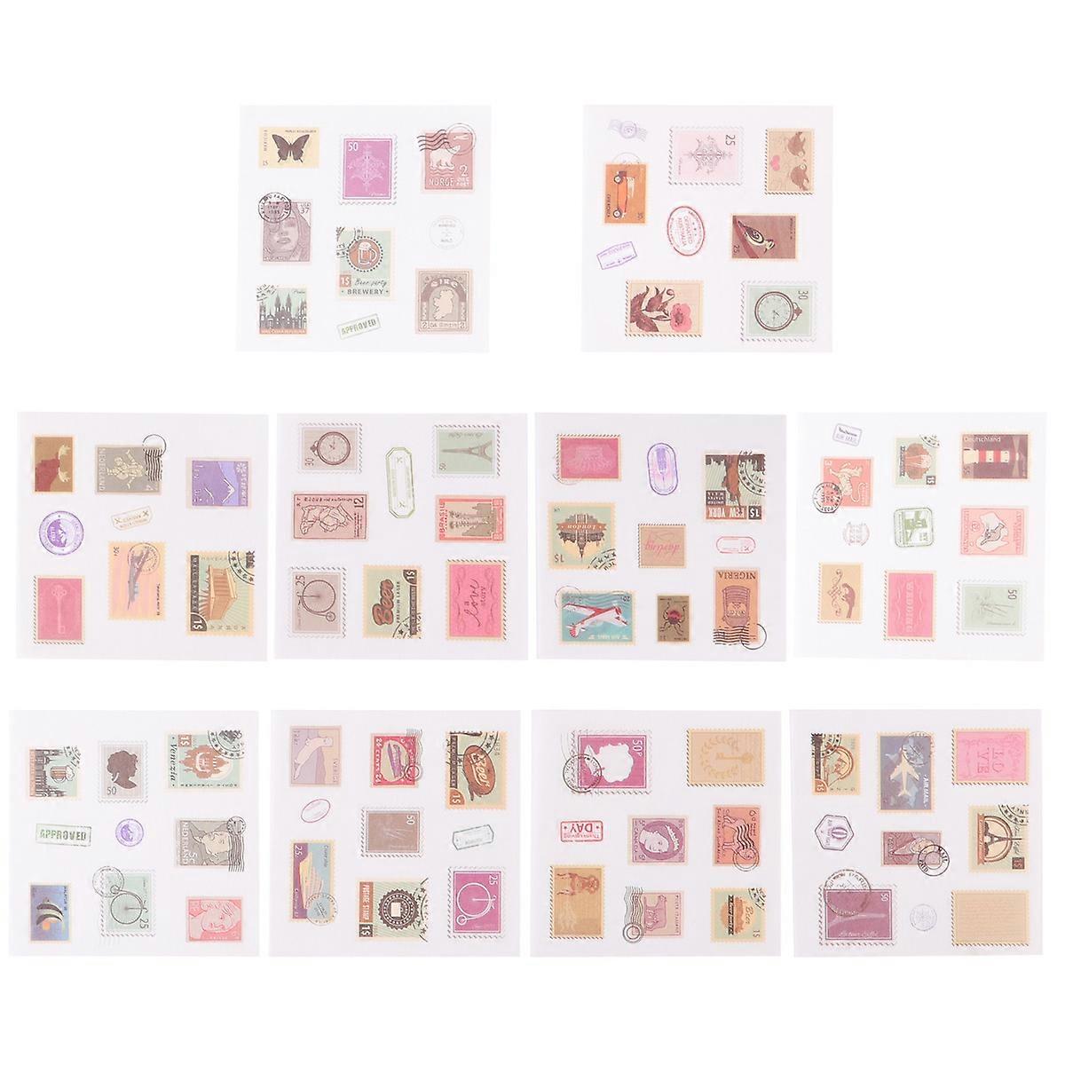 Creative Book Tape Set 20 Rolls Colorful Scrapbook Decals Suitable For Children's Crafts And Gift Giving