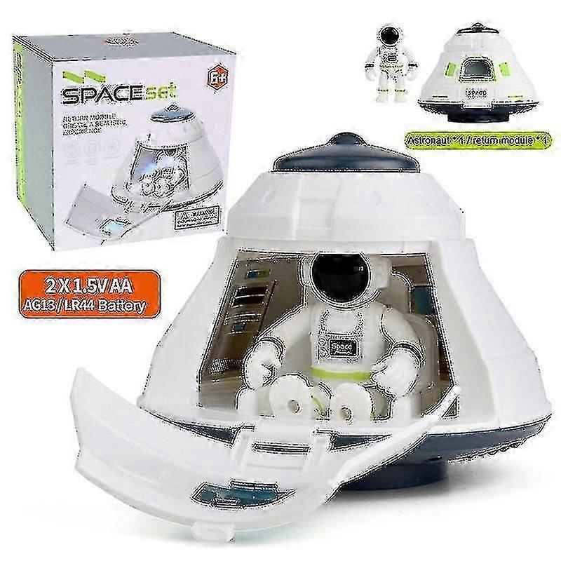 Rymdraket leksak astronaut rymdskepp Leksak barn tidig utbildning leksak födelsedag gåva för pojkar flickor