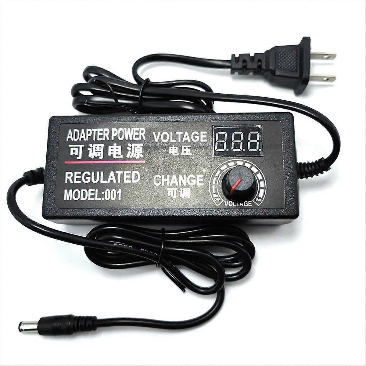 3-24V 3A Power Supply Adjustable Universal Switching Adapter,Variable Power Supply Converter with L