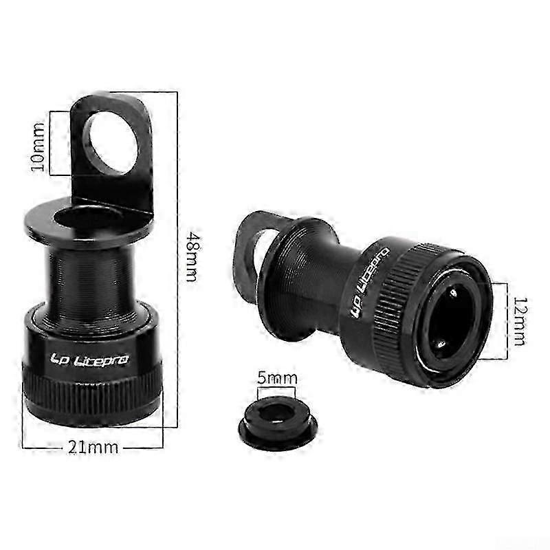 Aluminum Alloy Pedal Fixing Pedal Adapter For Folding Car Lp Litepro nc-u7