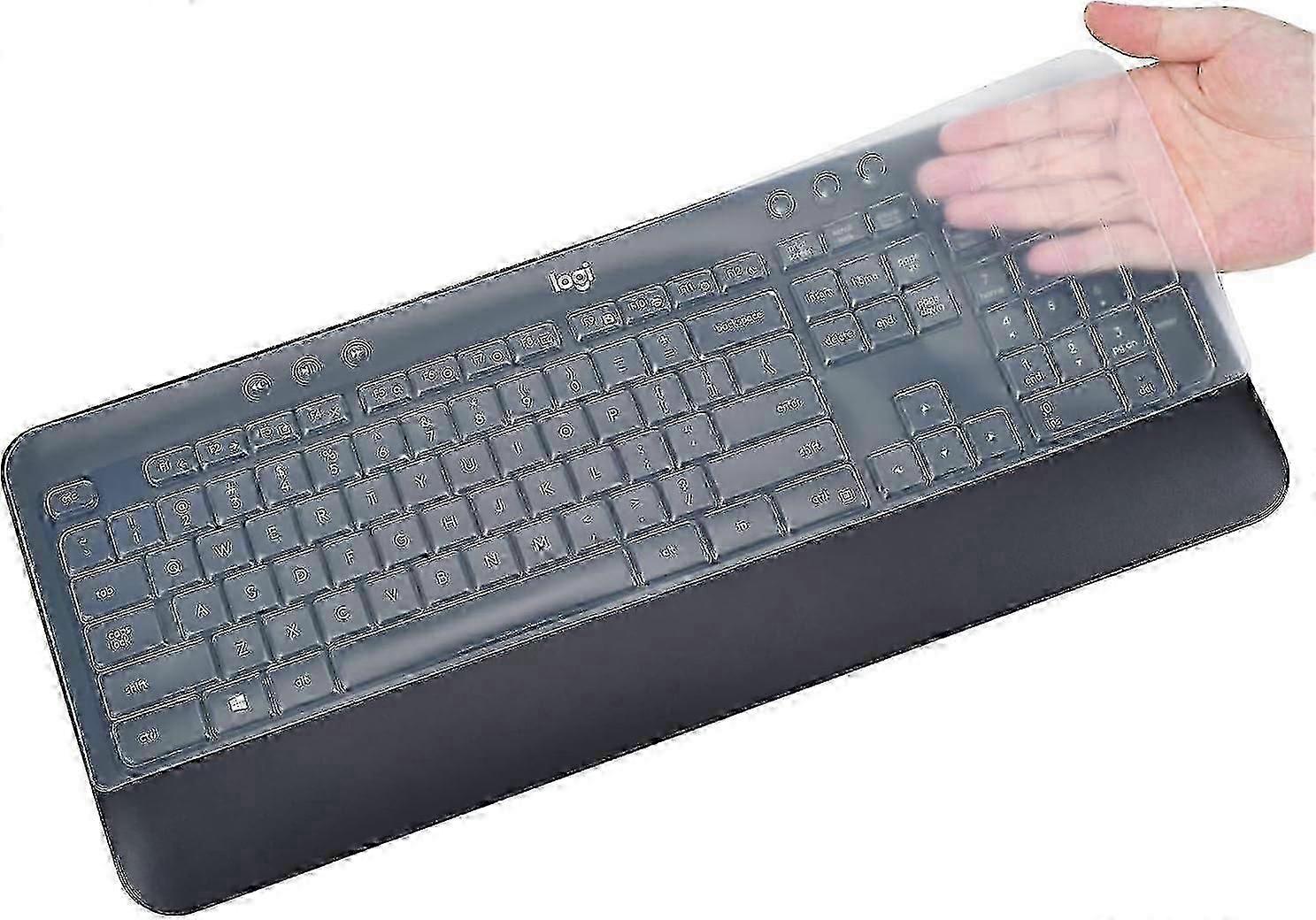 Keyboard Cover Skin for Logitech MK545 MK540 Advanced Keyboard, Logitech MK545 Keyboard Protector, Logitech MK540 Silicone Keyboard Cover