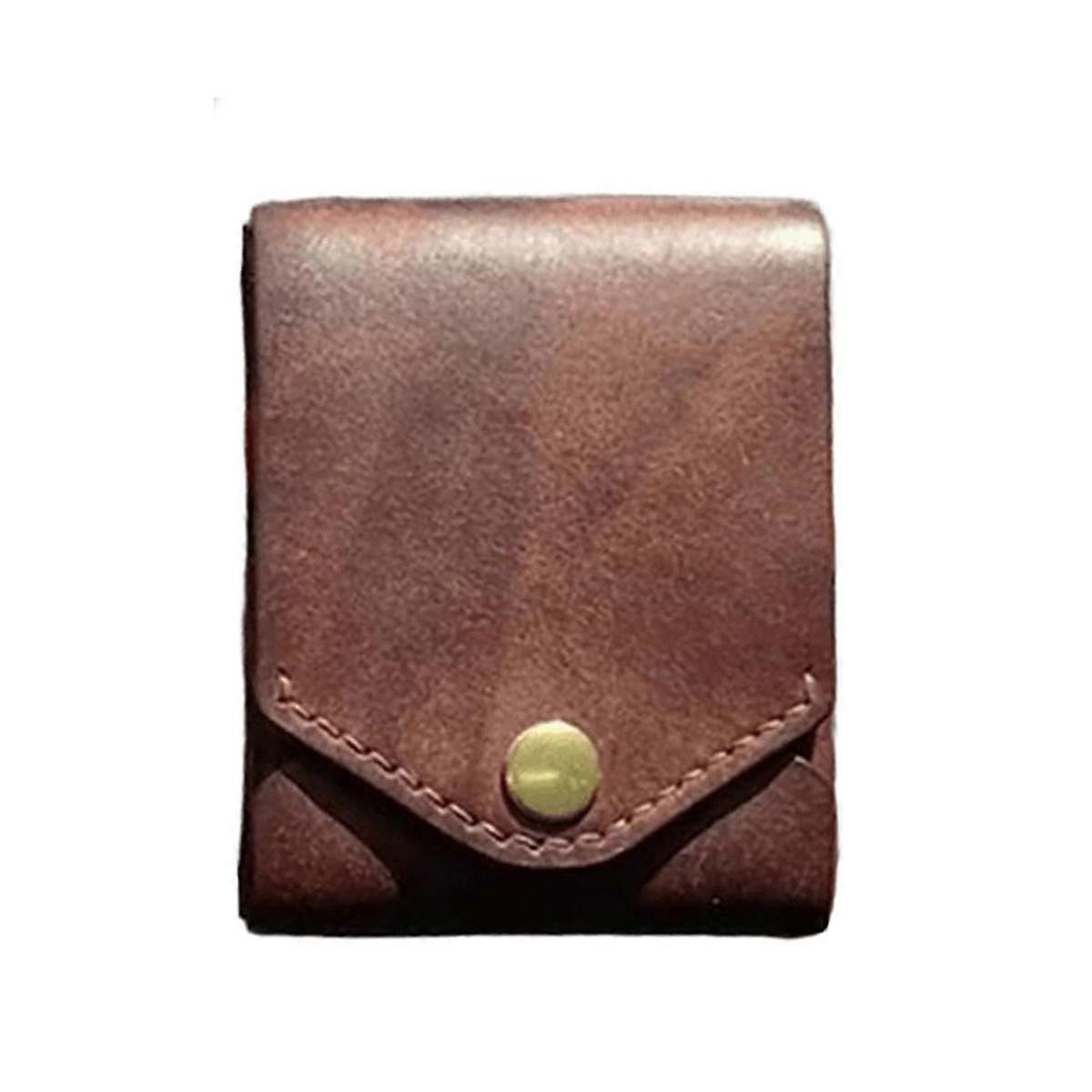 Multifunctional Compact Wallet, Handmade PU Wallet for Men