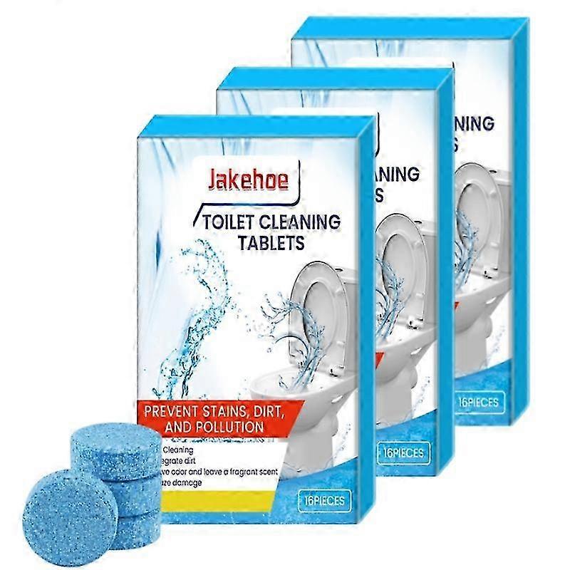 2025 Jakehoe Comprimés effervescents nettoyants pour toilettes et salle de bain, puissants agents nettoyants pour éliminer la saleté, comprimés effervescents nettoyants, comprimés nettoyants puissants