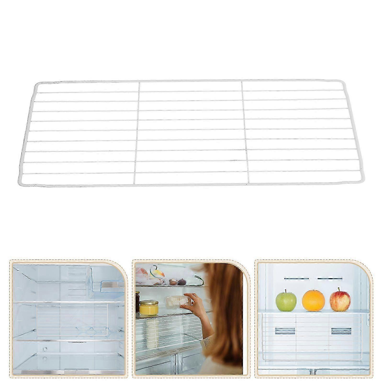 Chest Freezer Organizer: Freezer Organization Divider Metal Wire Partition Container Storage Basket For Food Categorization35.00X17.00X0.30CMWhite SZR