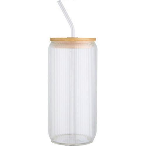 Floso Mirage Borosilicate Glass Single Wall 500ml Jar