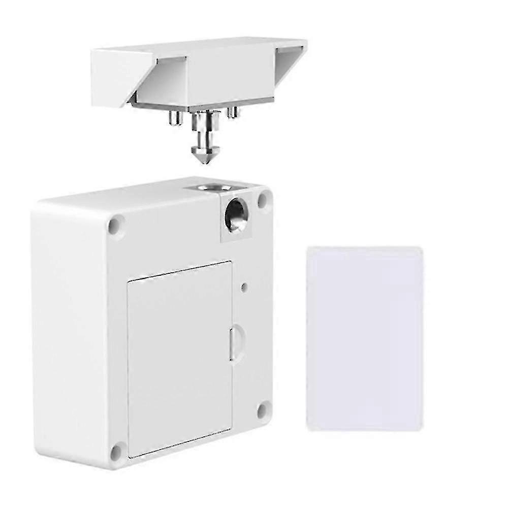 2025 Drawer Lock Card Nfc Punch-free Invisible Lock Electronic Hidden Lock Suitable For Wooden Cabinet Lo