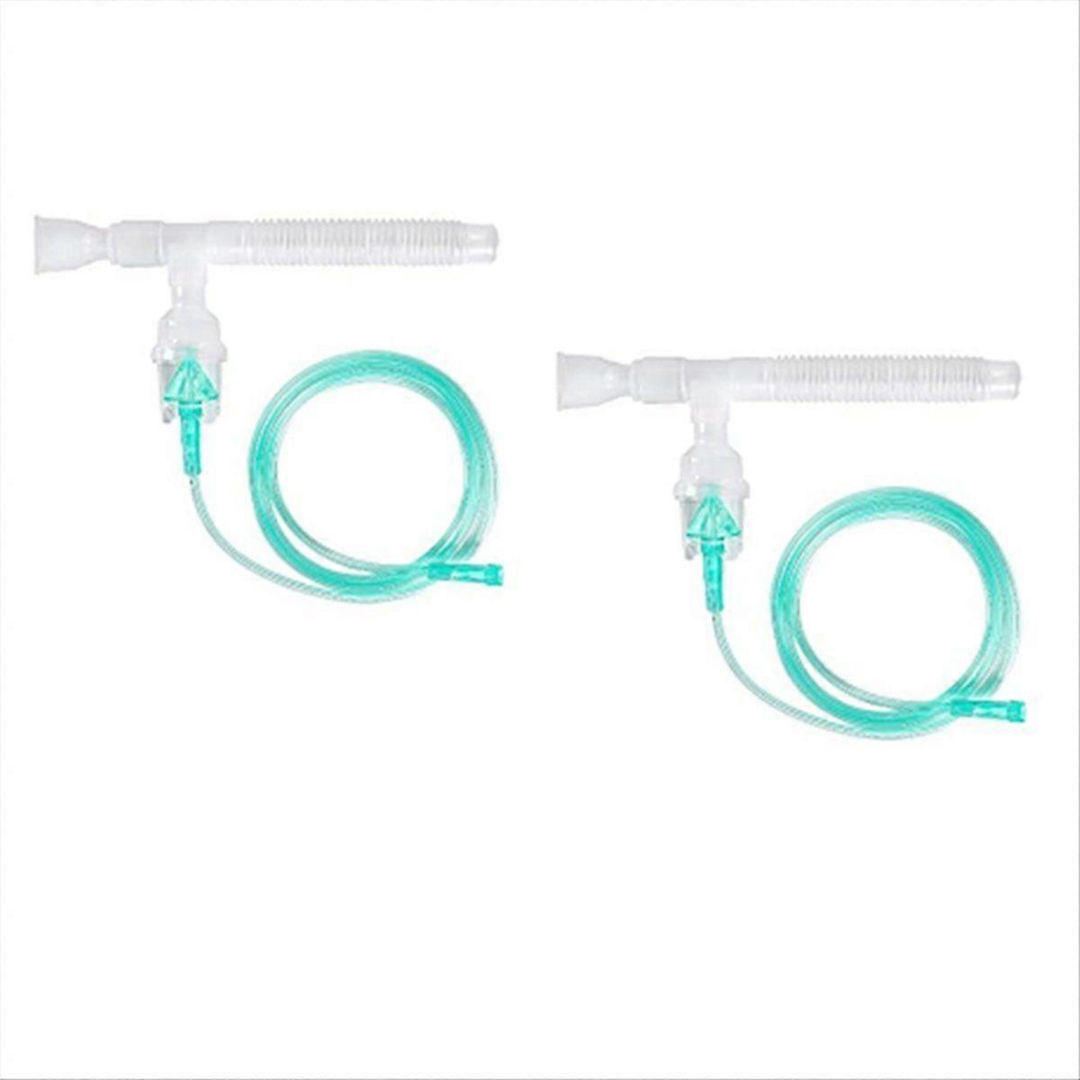 2 kpl sumuttimen vaihtotarvikkeita, sumutinletkuja ja suukappaleita