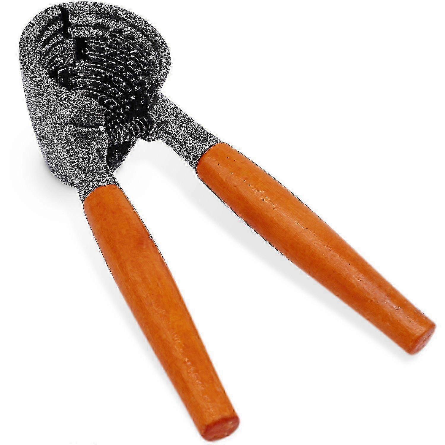 Heavy Duty Nutcracker Pecan Walnut Plier Opener Tool With Wood Handle