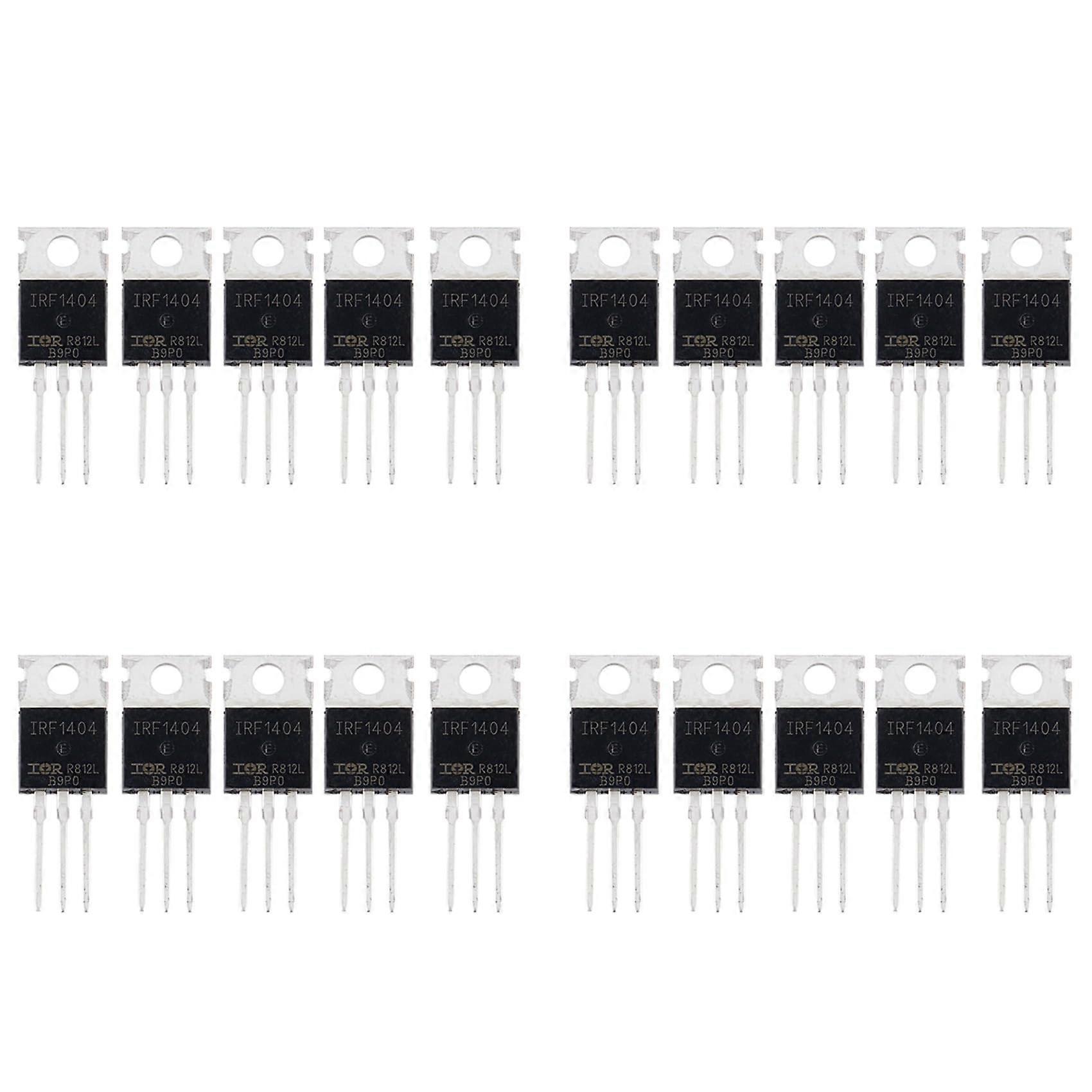 MOSFET Transistor, NChannel Power MOSFET, 20Pack, Electronics Component