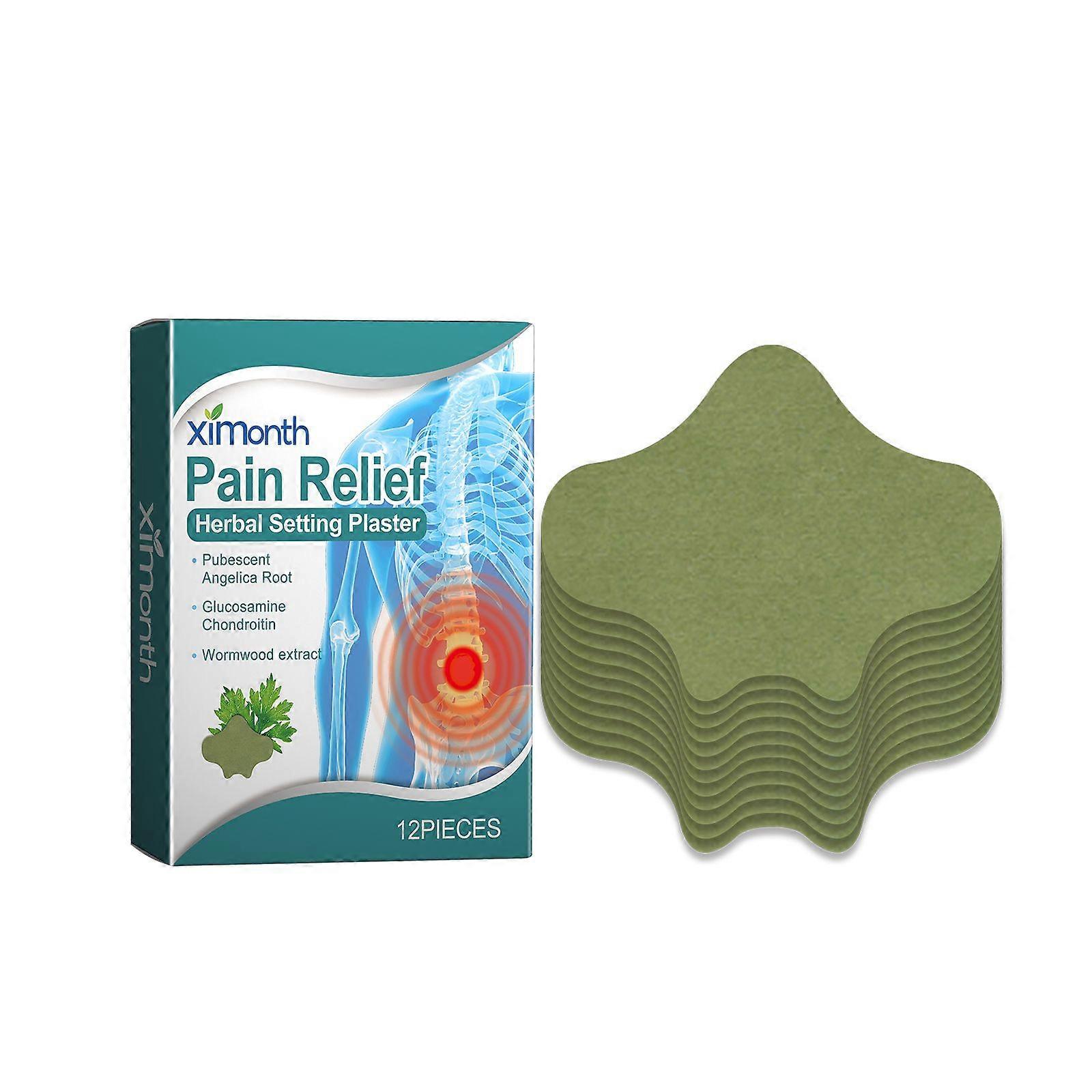 Ximonth Mugwort Lumbar Patch Relieves Muscle And Bone Soreness From Prolonged Sitting. It Is A Massage And Care Patch For The Waist To Invigorate The 