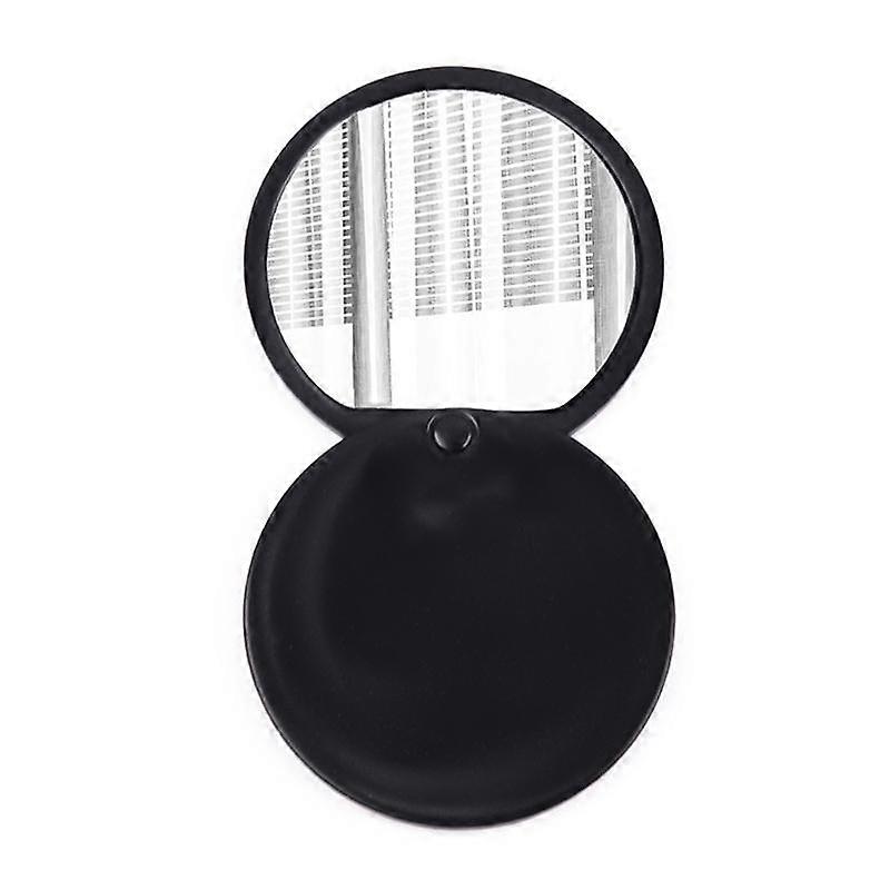 Small Mirror Portable Folding Make-Up Mirror Creative Mini Mirror Sliding Cover Handheld Makeup Mirror