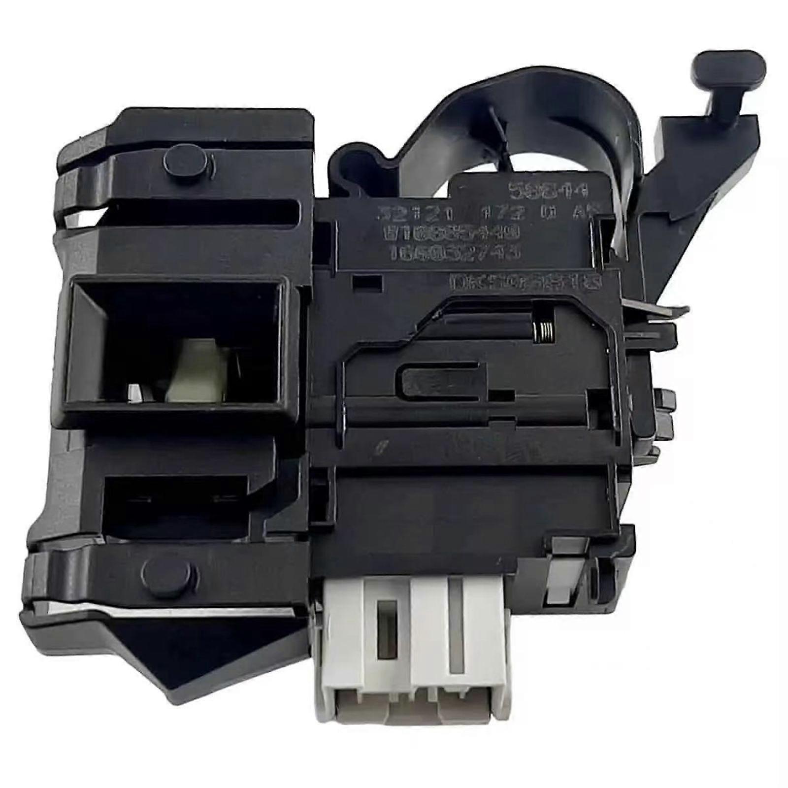 Replacement Door Lock Compatible Easy Installation for Washing Machine ABS Construction Secure Locking Mechanism Multicolor