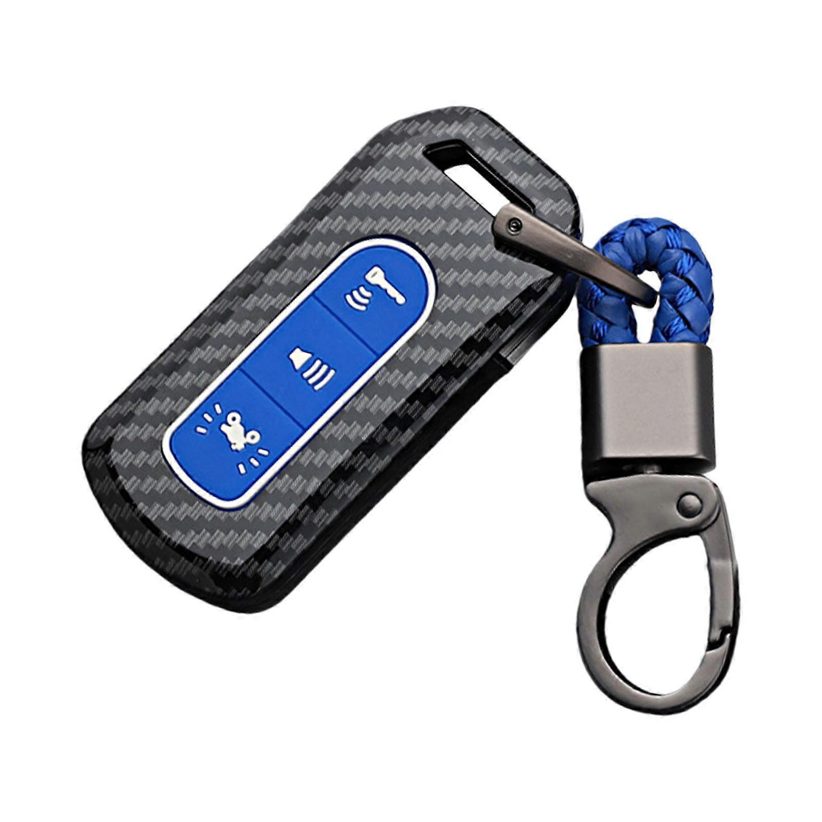 Key Holder Protective Cover Not Scratch ABS Motorcycle Key Protector Strong Key Case Suitable for Multiple Motorcycles Multicolor