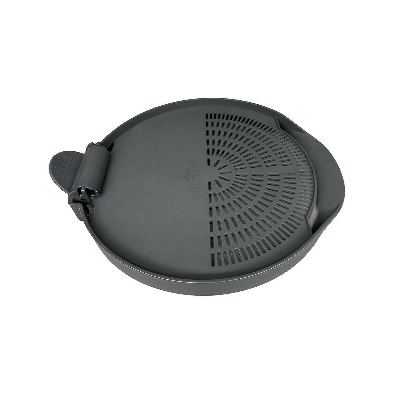 Multifuntional Quick Draining Colander Heat Insulated Grip Plastic Strainer Efficient Cooking Tool for Food Processor Multicolor