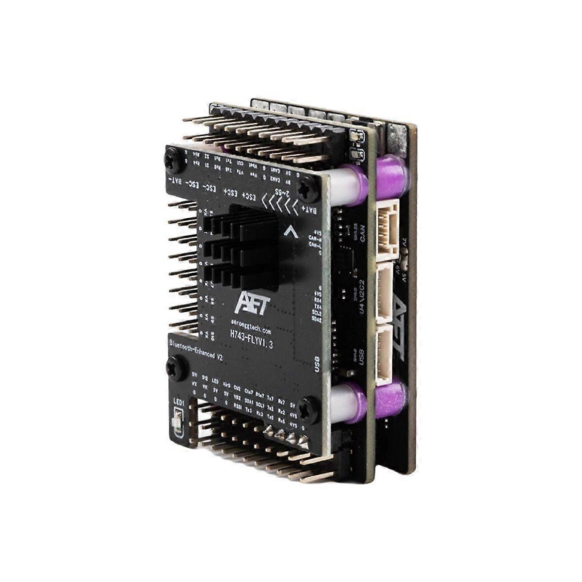 H743 Flight Controller H743-Basic FC Bluetooth USB Parameter Adjustment Dual-CH IMU with GPS Module