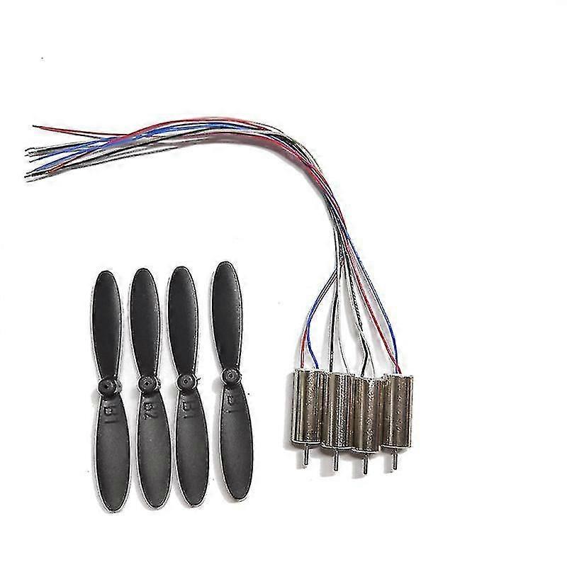 4drc V9 Mini Rc Drone 4d-v9 Quadcopter Spare Parts Propeller Blades Maple Leaf Motor Engines