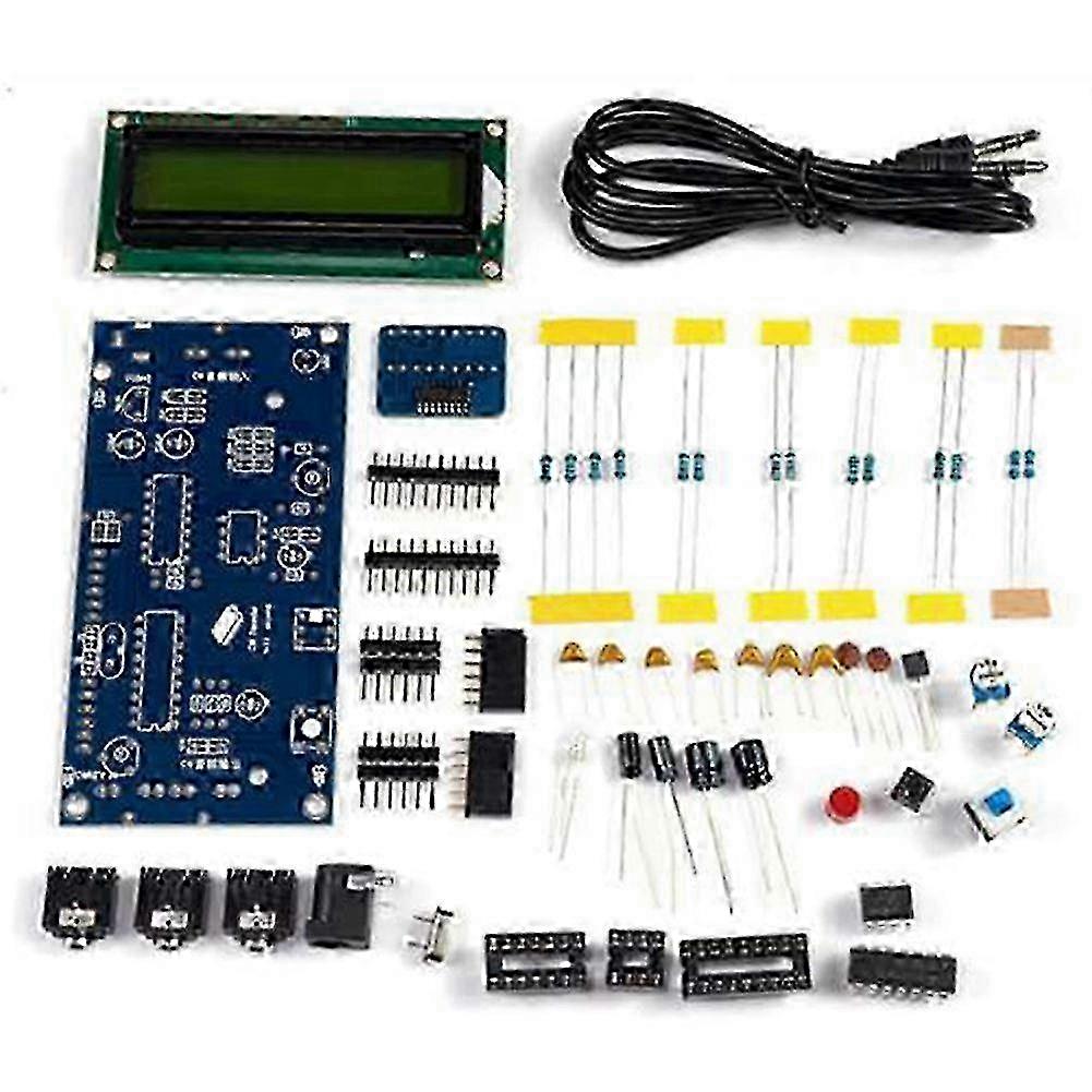 DIY Morse Code Reader with CW Trainer Decoder Kit, LCD Display and Radio Circuit Board for Electronics Enthusiasts
