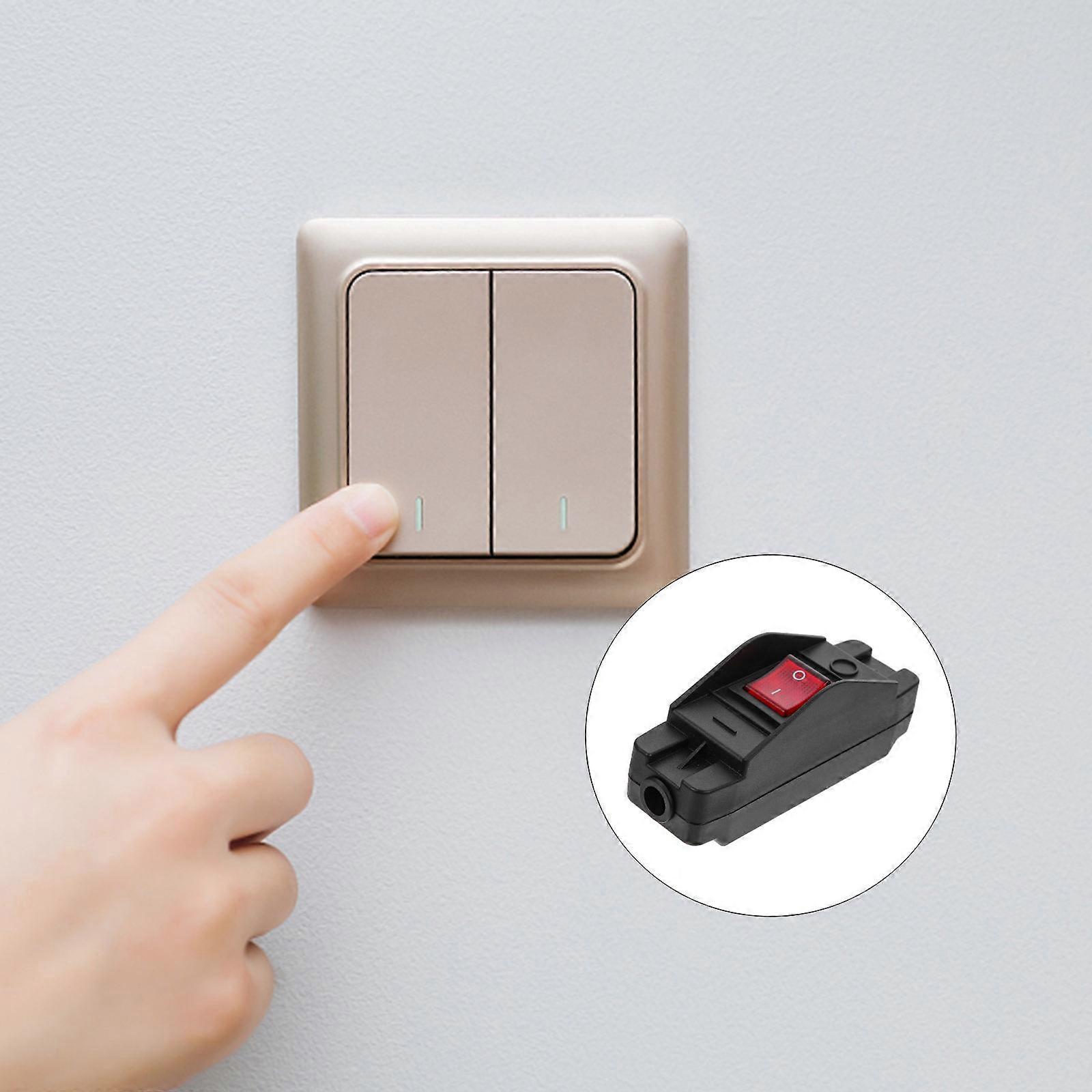 Inline Switch Electric Switch On Off Inline Cord Switch Lamp Rocker Switch