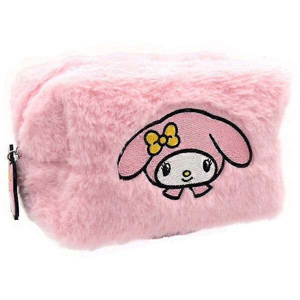 My Melody Plush Vanity Case for Makeup and Accessories