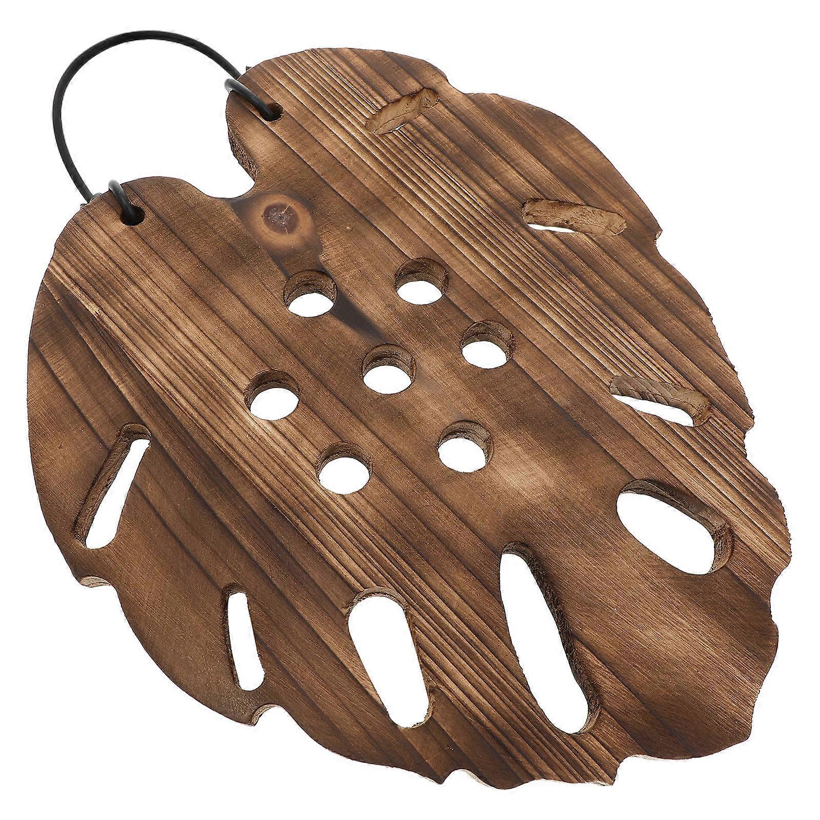 Fern Mounting Board for Home Use with Vertical Garden Brown Wood