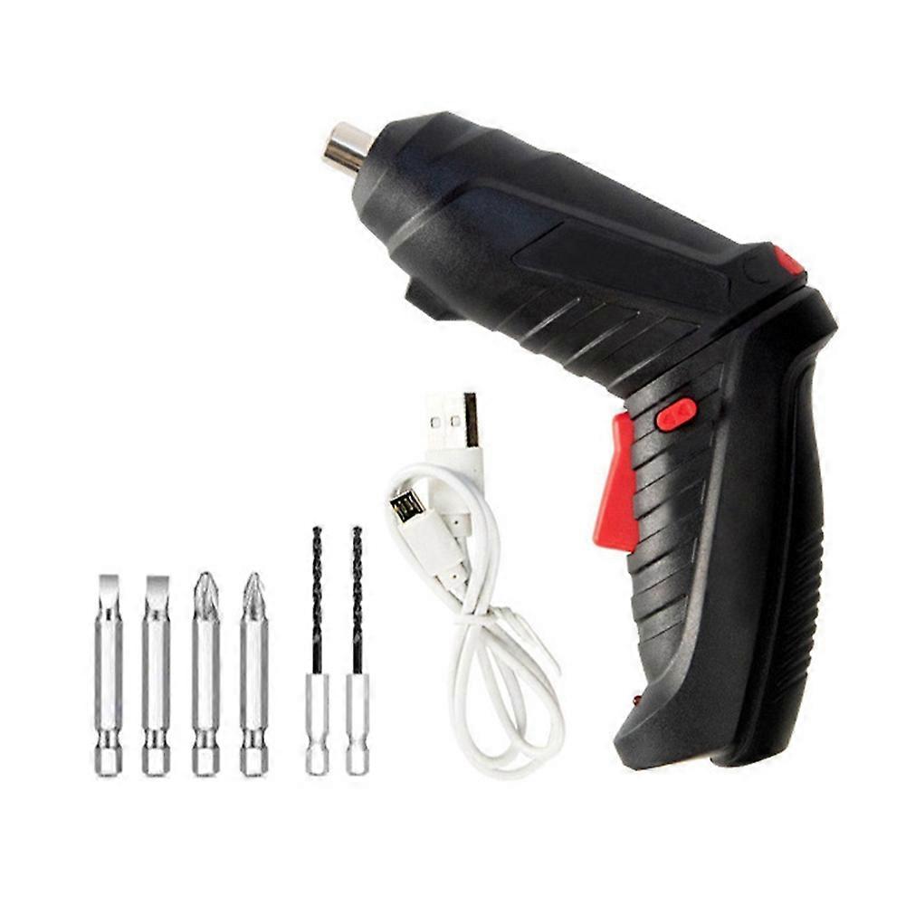 3.6V Wireless Screwdriver Kit Rechargeable Lithium Electric Hand Drill Rotatable Multi-Function Power Tools Set 2