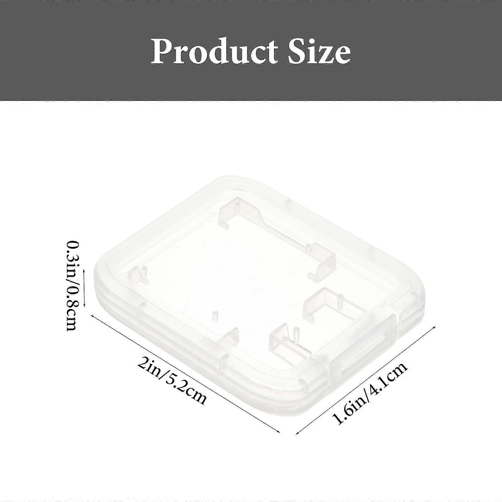 24Pcs Portable Memory Card Holders Ideal For Everyday Use And Travel Designed For And Cards 5.2X4.1CM Card Organization