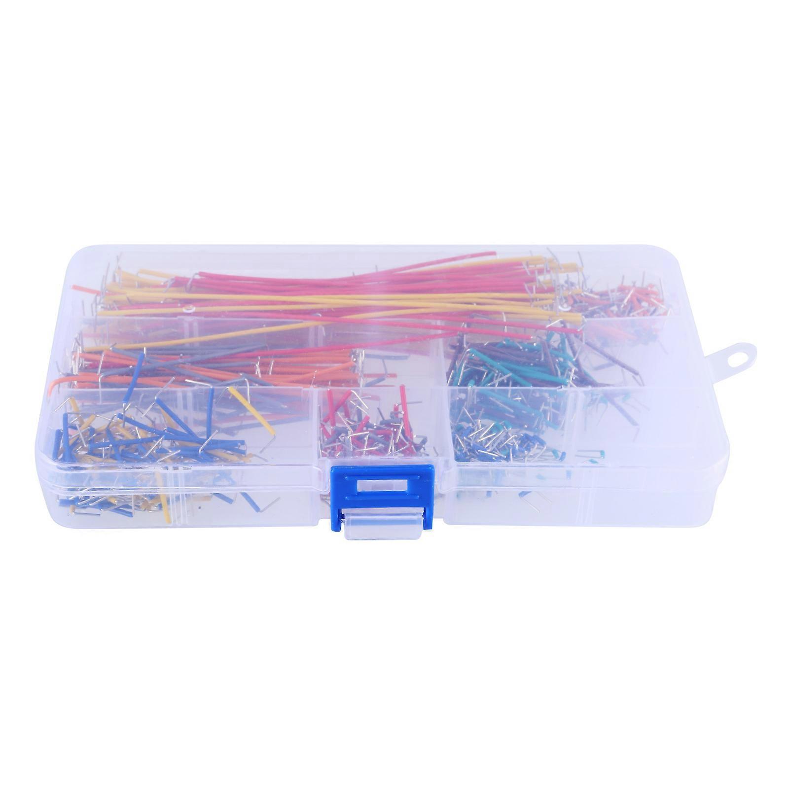 560Pcs Breadboard Jumper Wire Cables 2-125mm Length Breadboard Connecting Line Cable for Electronics, Repairing Multicolor