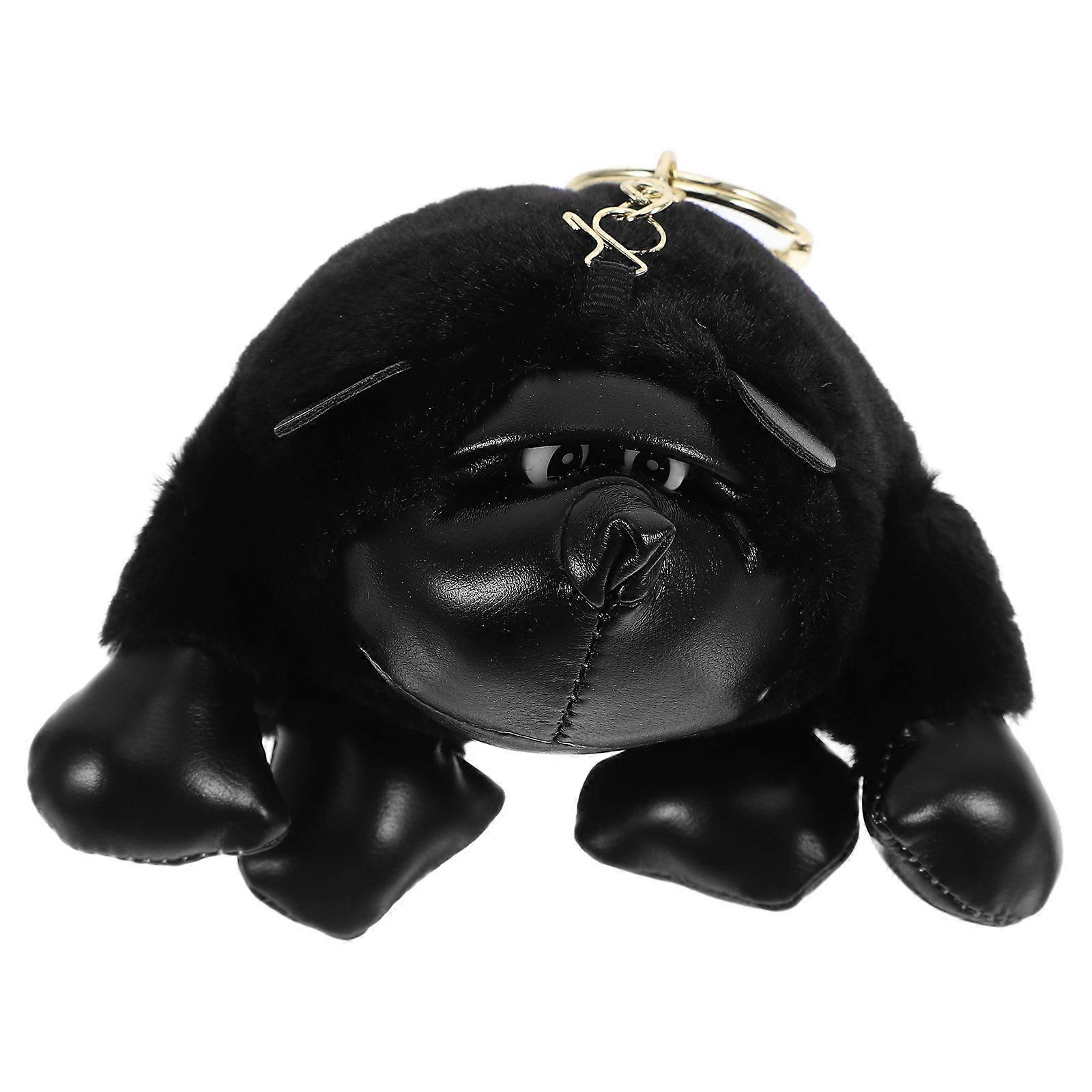 Small Gorilla Shape Plush Pendant Key Chain Daily Use Accessory For Women Multi Color 1Pack