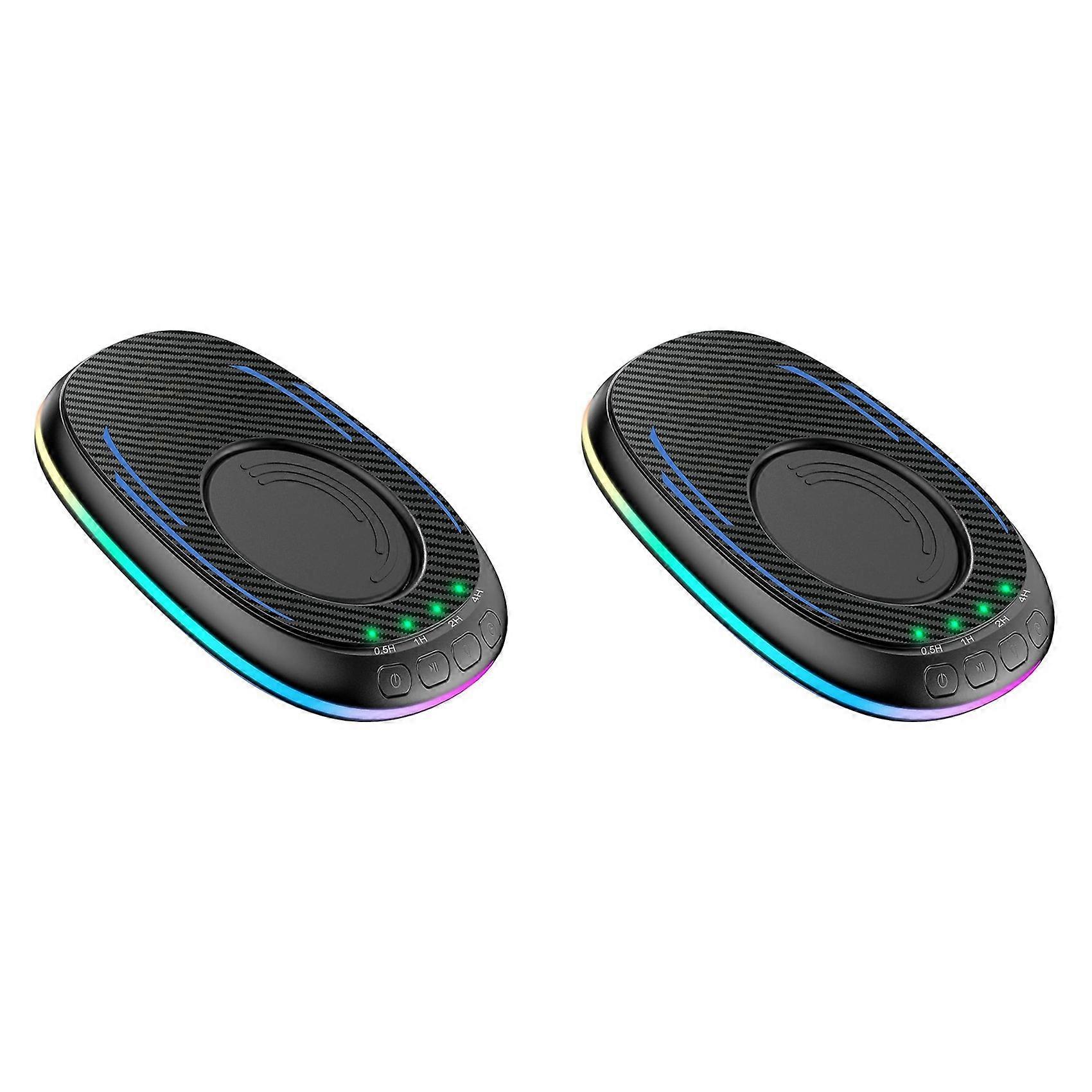 2X Mouse Mover Undetectable with Timer, Silent Mouse Jiggler with ON/Off Switch, Black