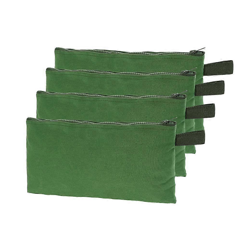 Canvas Tool Bag 8Pcs Carrying Solution For DIY Enthusiasts Outdoor Use Portable Thick Design