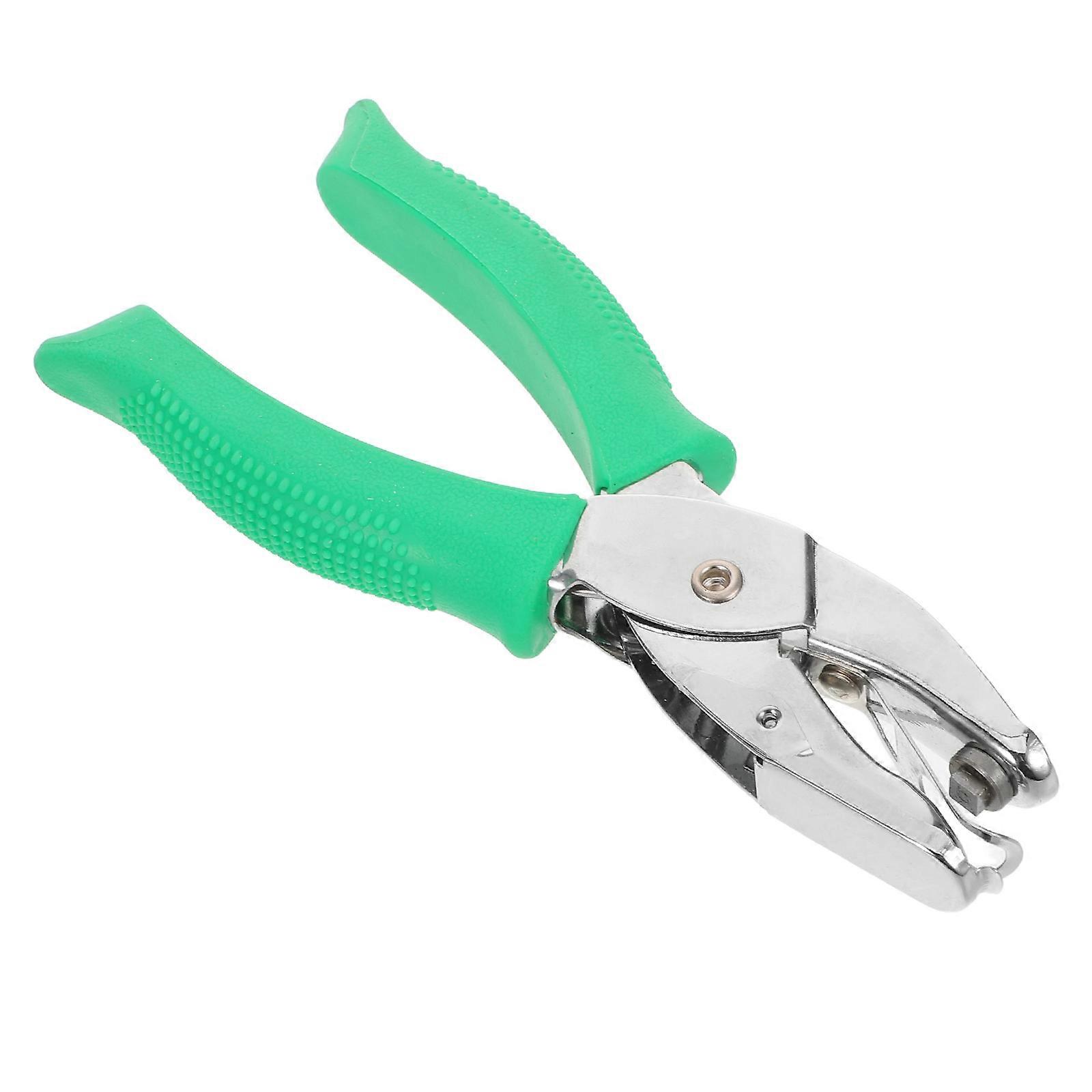 Square Hole Punch Paper Punch for Scrapbooking Green Tool