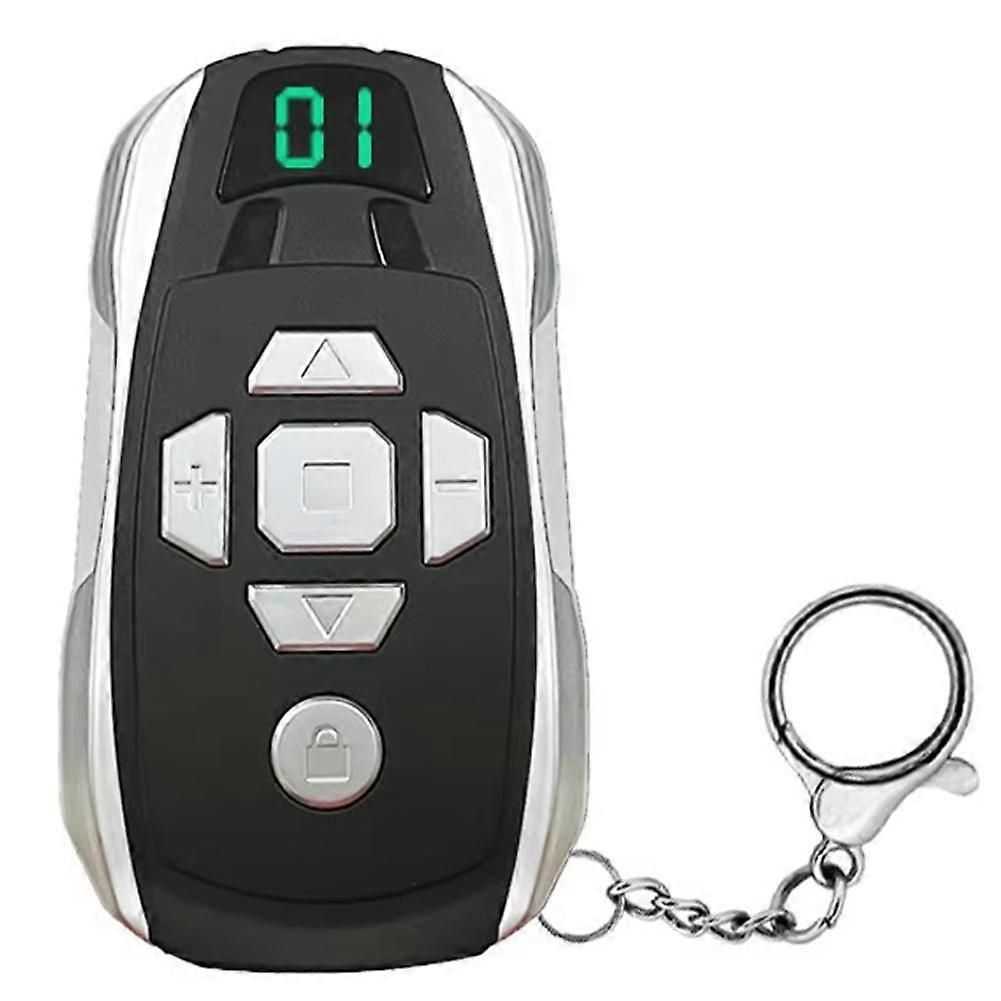 Remote Control Garage Door Gate Key Duplicator Clone Copy Universal Controller Multi-Frequency 300-915Mhz 433Mhz Silver