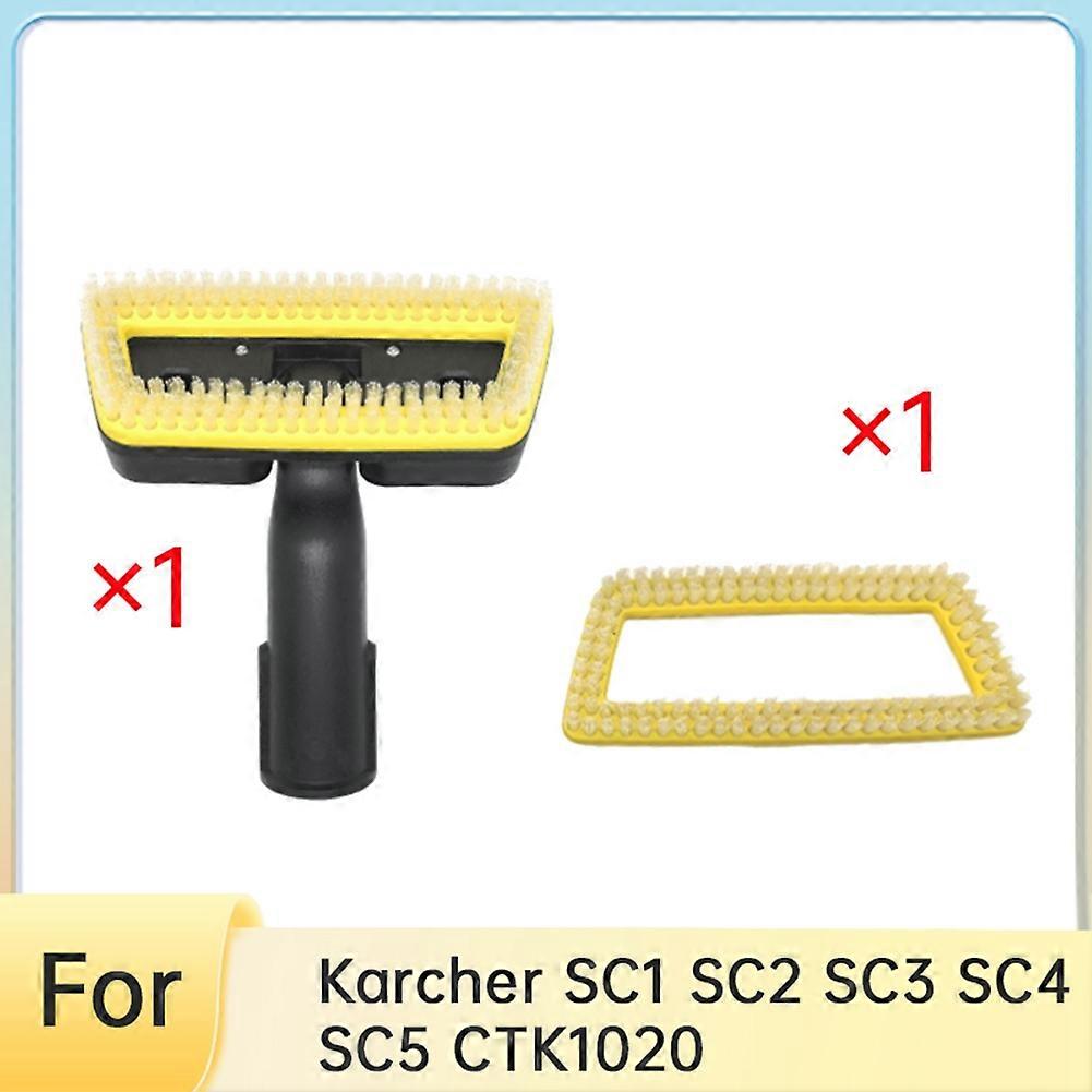 For Karcher SC1-5 CTK1020 Replacement Handheld Steam Brush with Replaceable Brush Head Steam Cleaner Parts