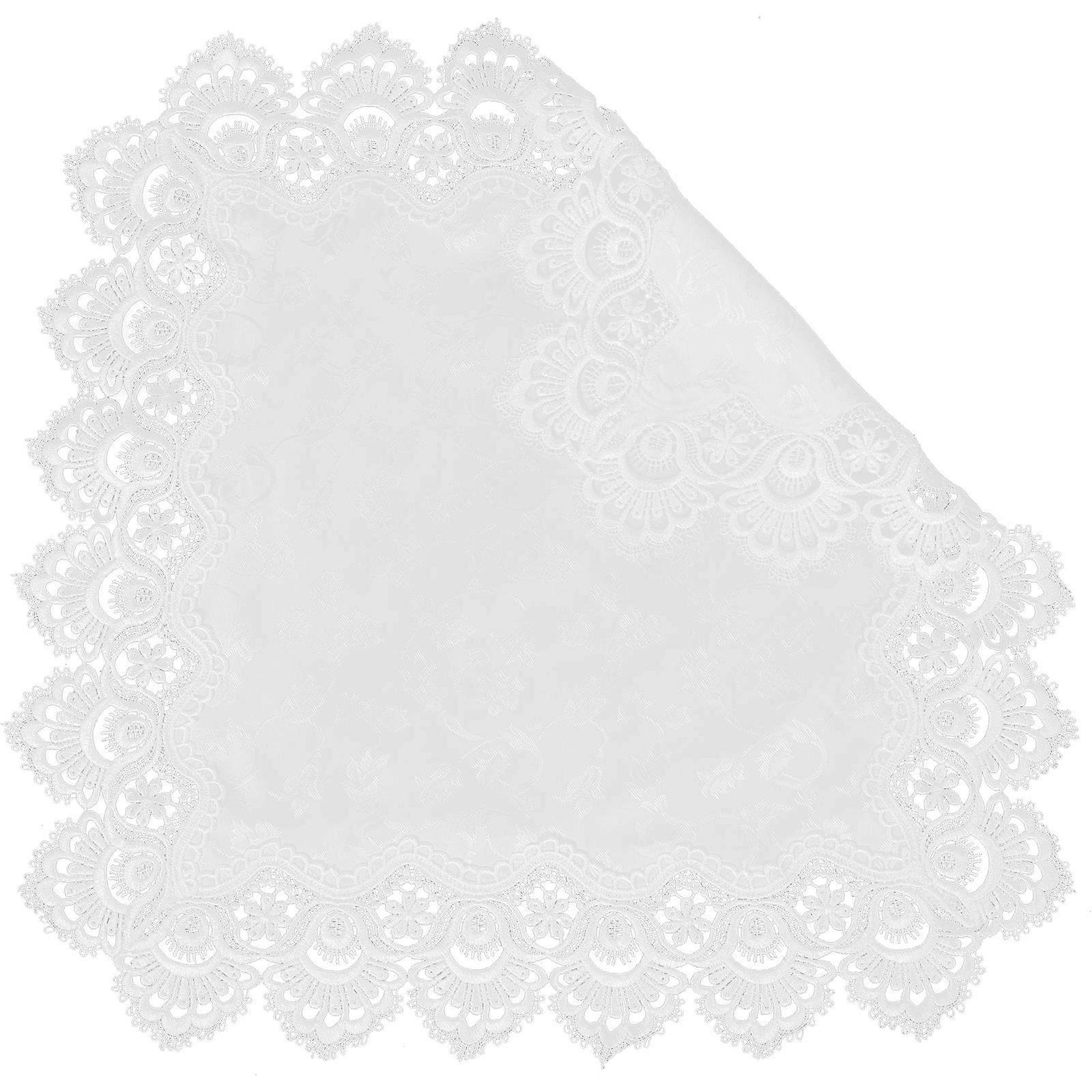 Lace Microwave Oven Cover for Decoration Kitchenware Protective Cover