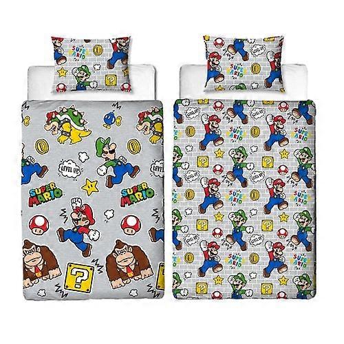 Super Mario Reversible Duvet Set