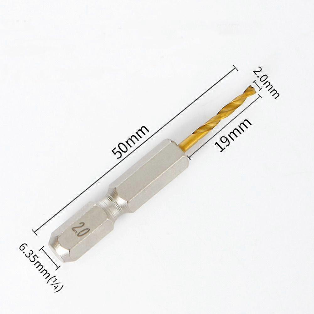 Foret h��lico?dal r��sistant �� l'usure 2-11MM, tige hexagonale, ouvre-trou Ultra-court, acier inoxydable, foret sp��cial bois m��tal