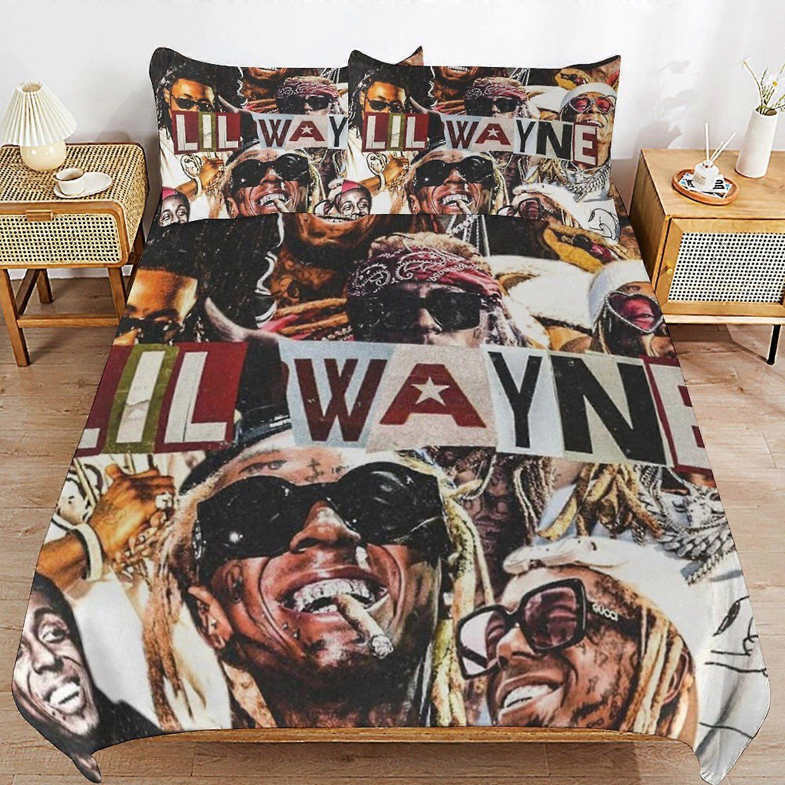 Lil wayne Light Feel Soft Touch Consistent Fabric Smooth Sleep Layer Duvet Cover Sets Comfort Kit