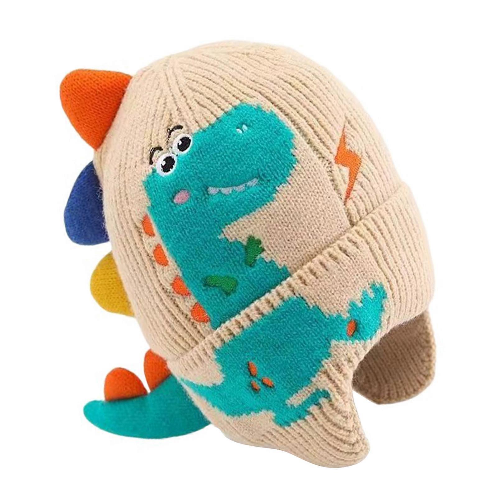 Cute Dinosaur Earflap Beanie Soft Comfortable Material for Winter Fall