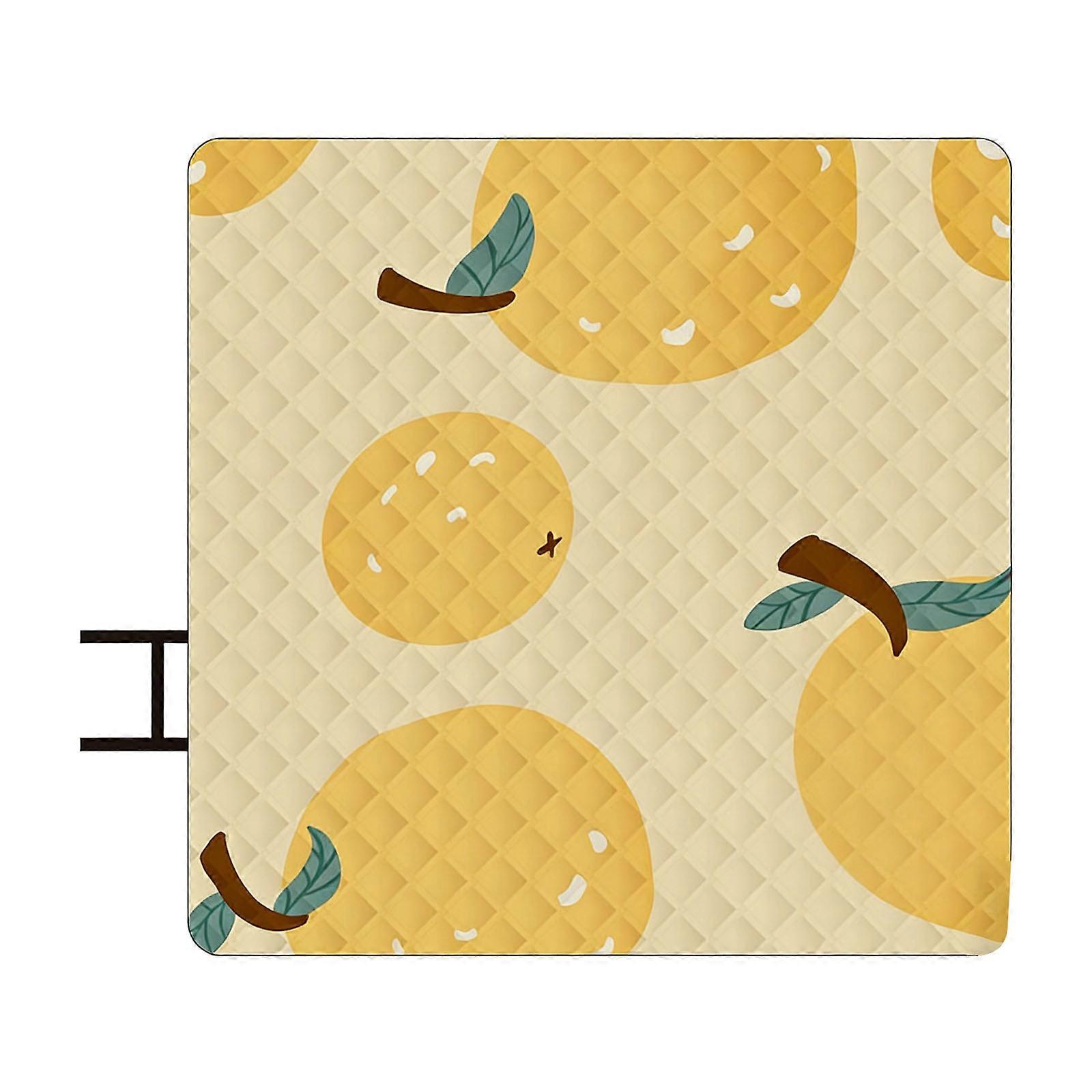 Portable Outdoor Mat for Travel Picnics Beach with Quick Fold Easy Carry Feature Multicolor