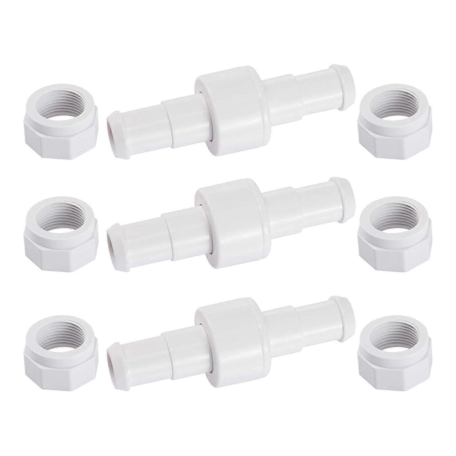 Pool Cleaner Hose Nut with Rotating Attachment, Universal Connector for Easy Installation and Flexible Maintenance