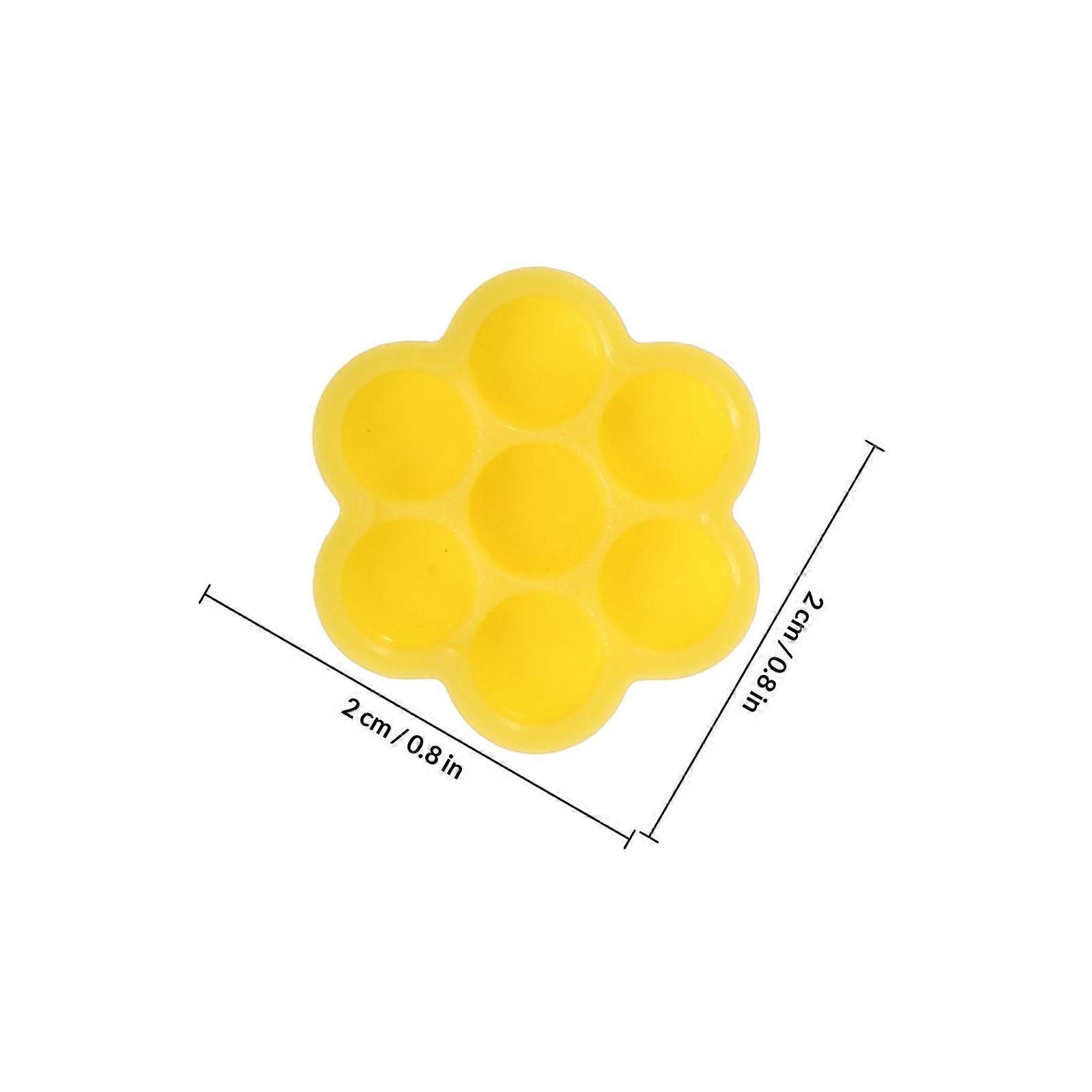 Eyelash Glue Cup ABS Material Grafting Eyelash Tool 200Pcs Pack