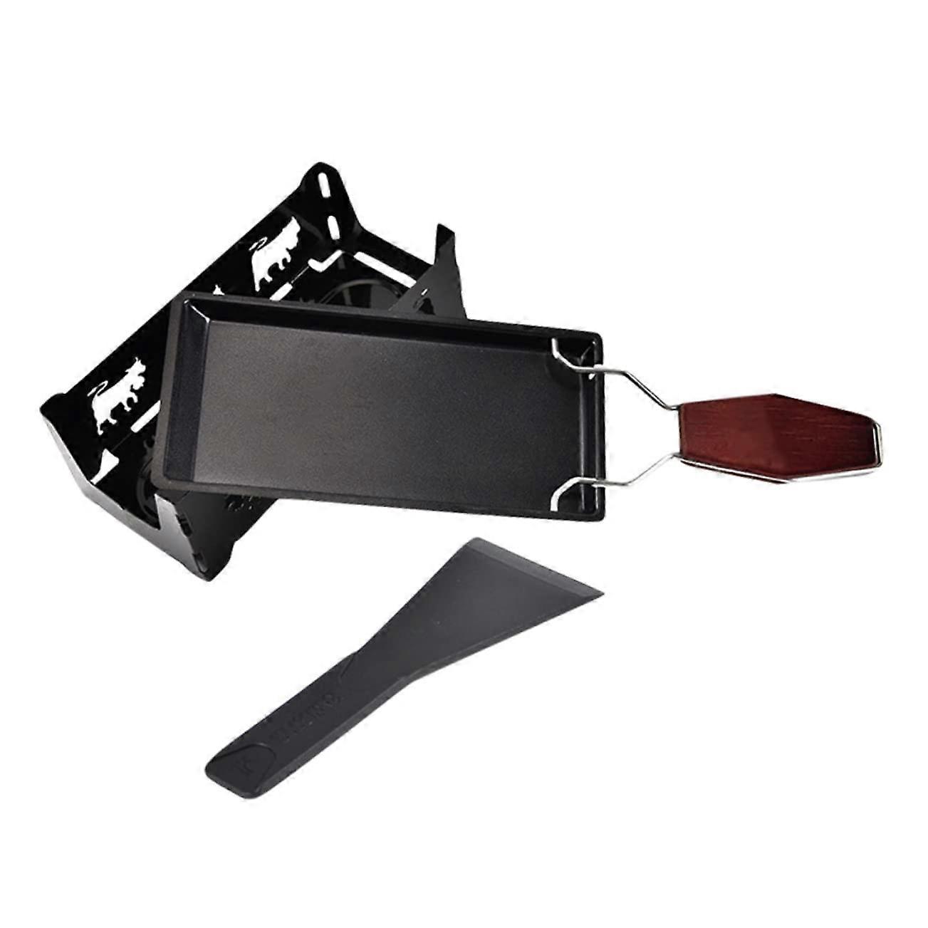 Mini Cheese Melting Pan with Lid, NonStick Coating, Durable Cast Iron for Kitchen Use