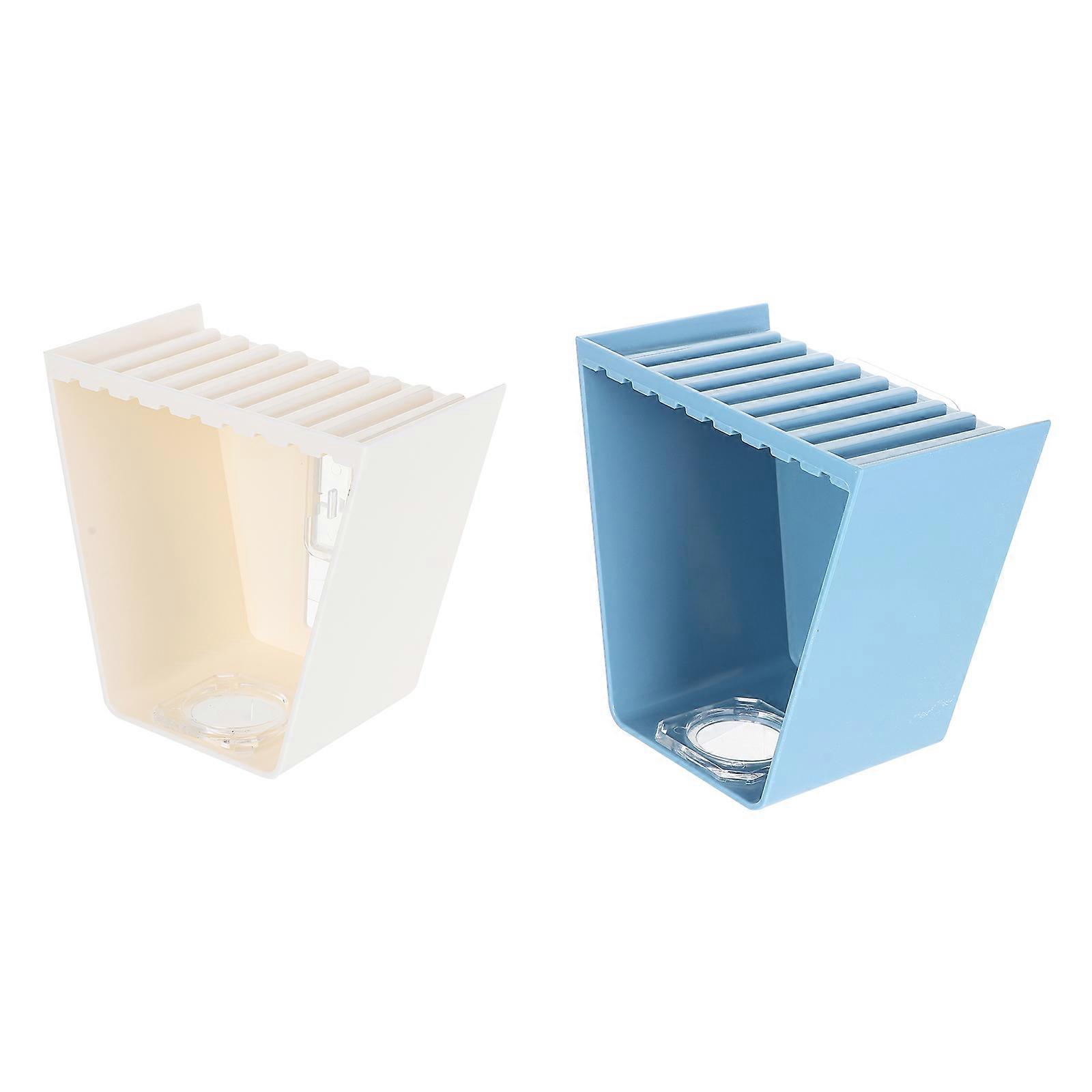 Home Storage Rack Wall Mounted Rack for Soap Dispenser 2Pcs