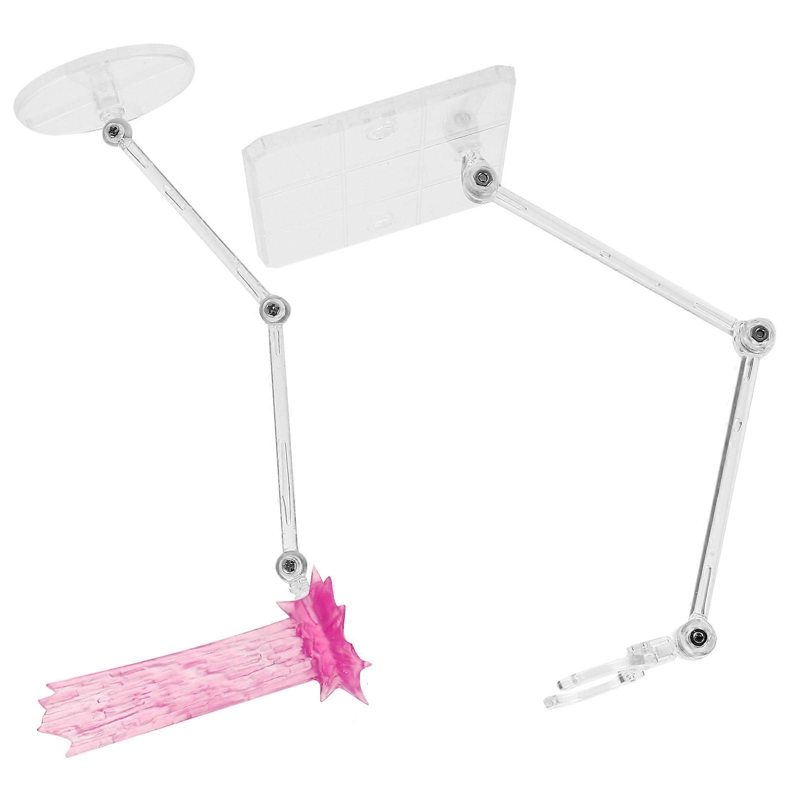 Tabletop Action Figure Stand with Effect for 4Sets of Plastic Holders