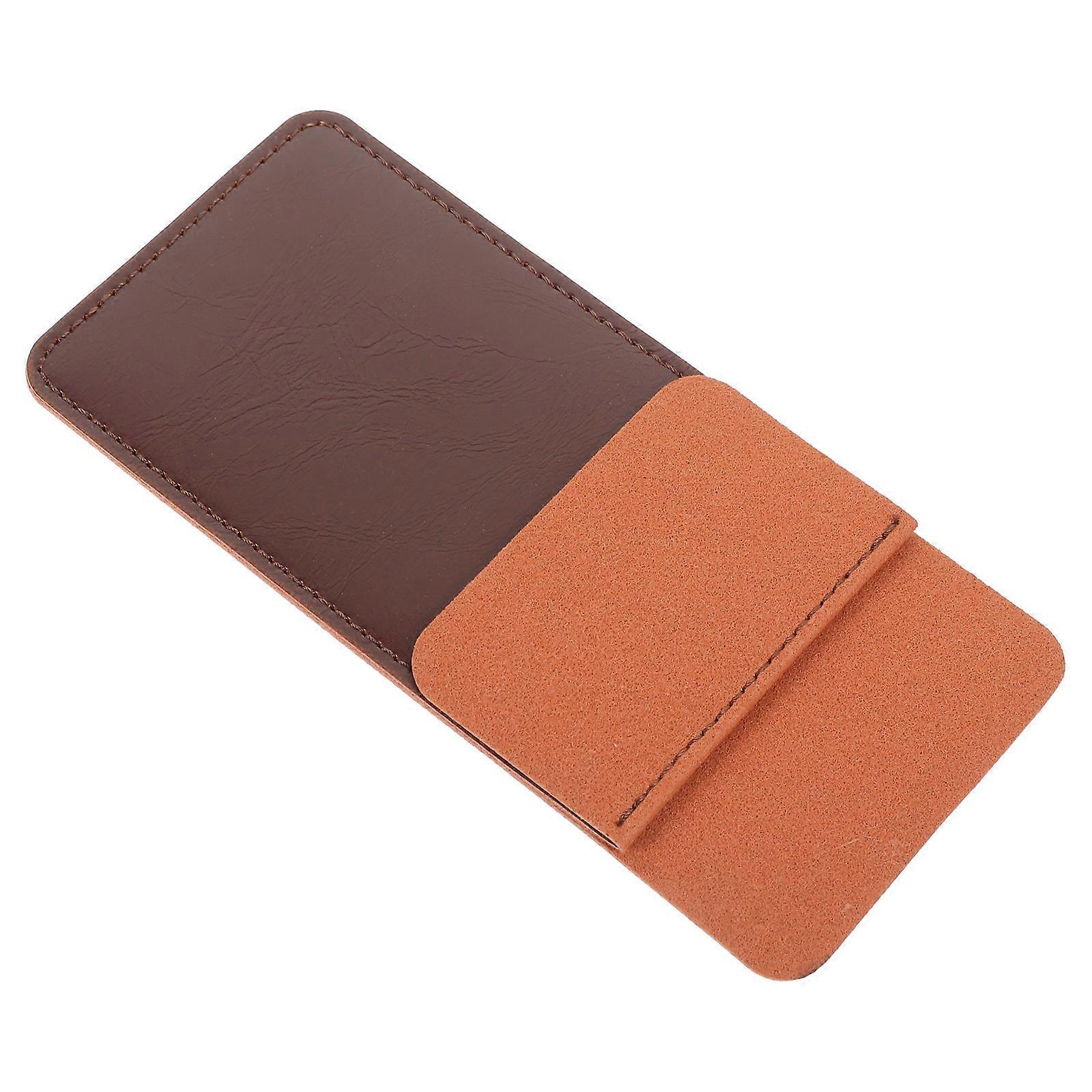 Pocket Protector for Storage Pen Organizing Cover 3Pcs Brown