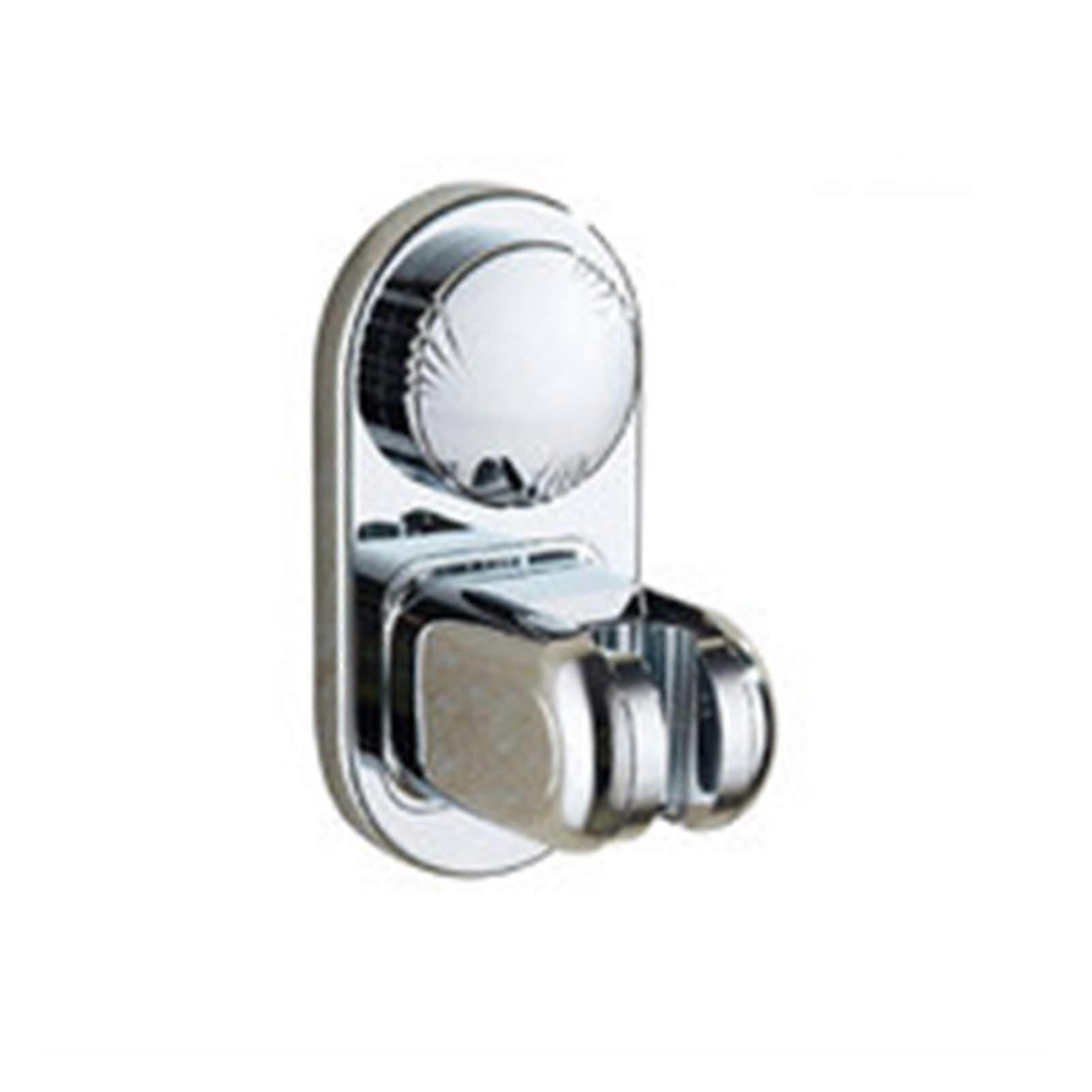 Adjustable Shower Head Holder with Vacuum Suction Cup, Removable Wall Mount Bracket, Easy Install