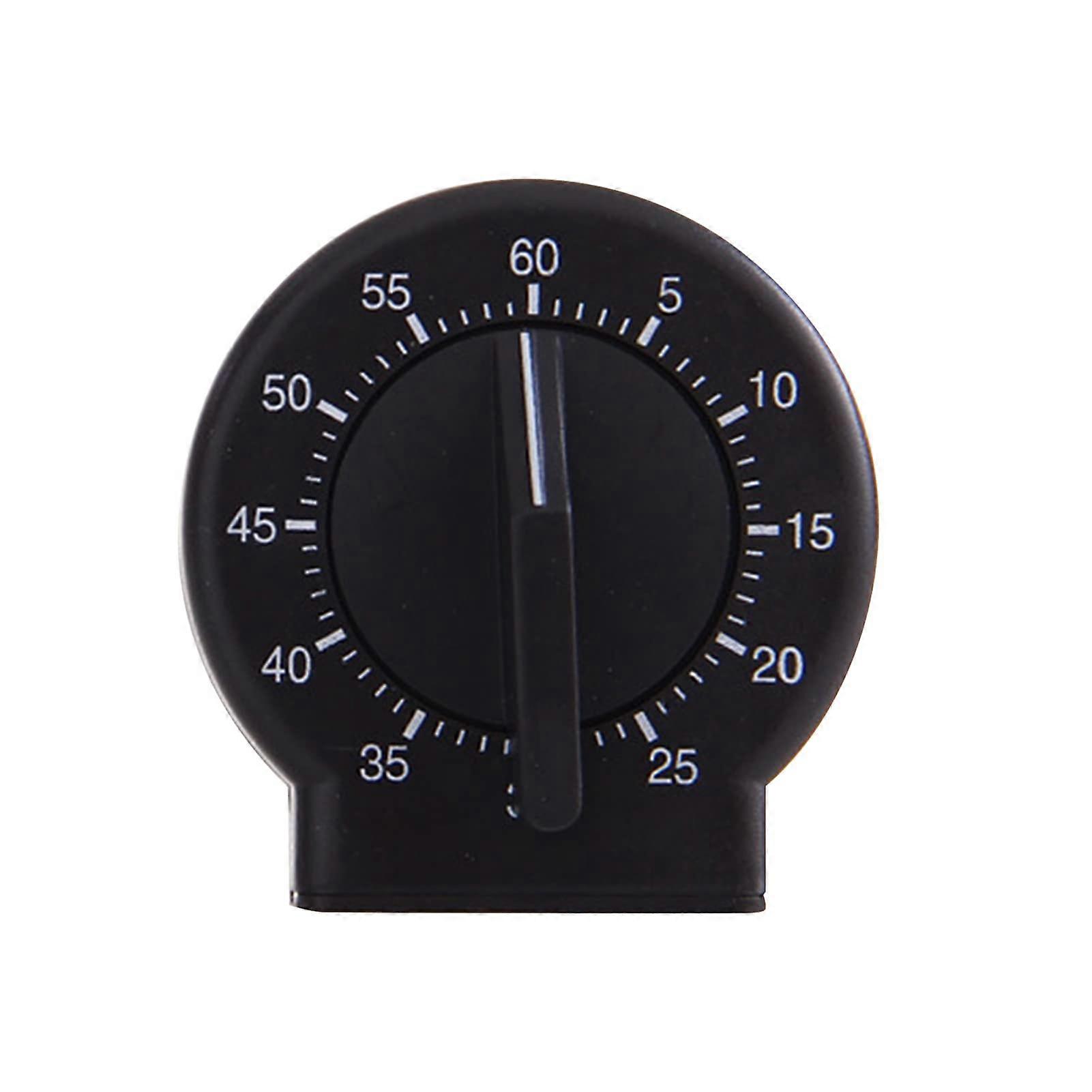 Kitchen Timer 60 Minute Mechanical Cooking Timer with Loud Alarm, No Battery Required, Black