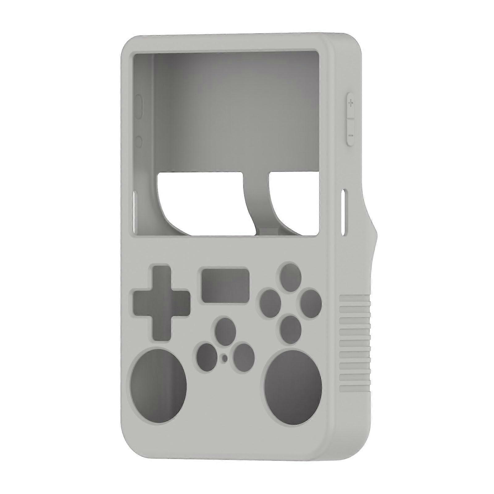 Waterproof Shockproof Scratchproof Silicone Protective Cover Grey for R36S Game Console