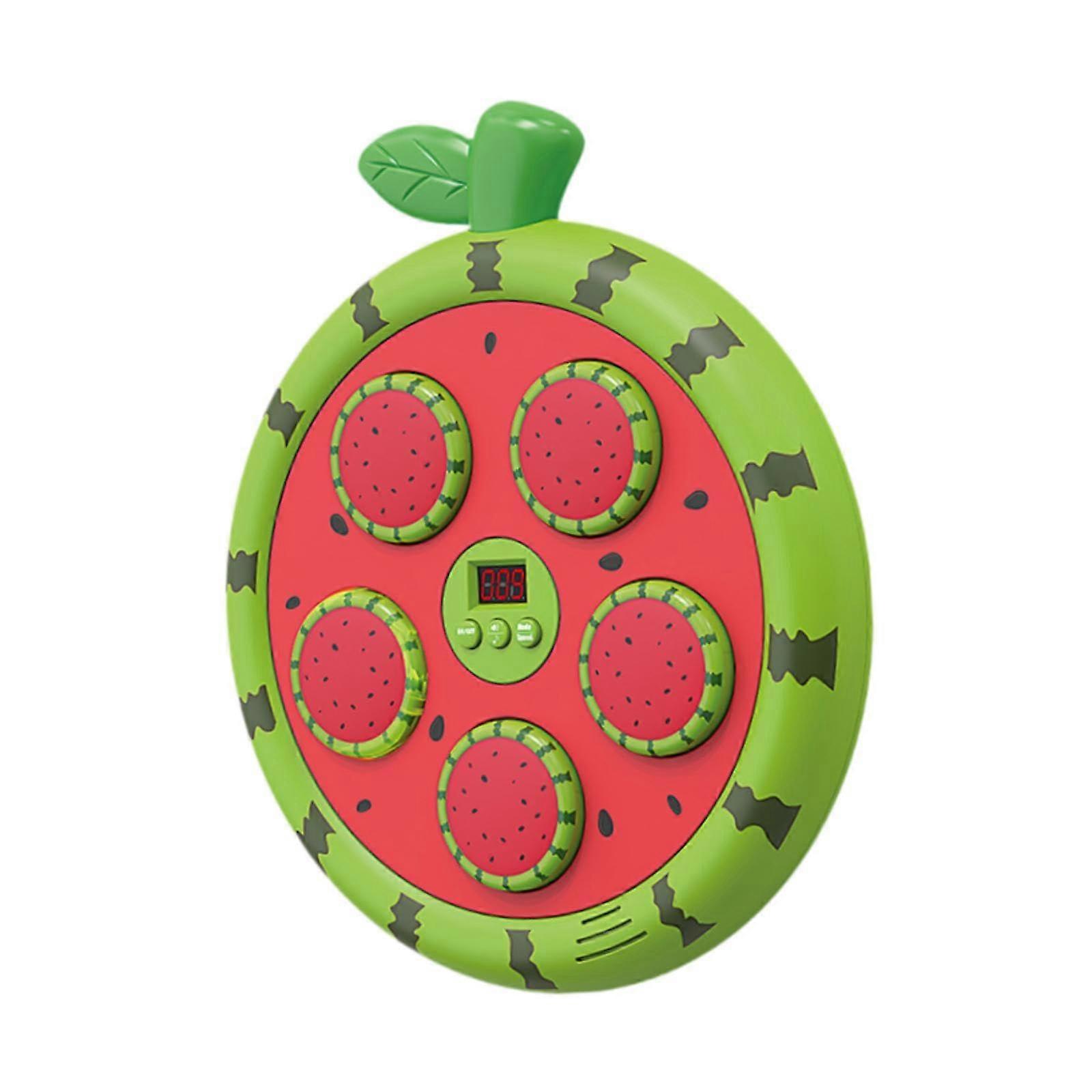 Kids Boxing Training Machine with LED Light Adjustable WallMounted Punching Pad and Gloves Starter Kit